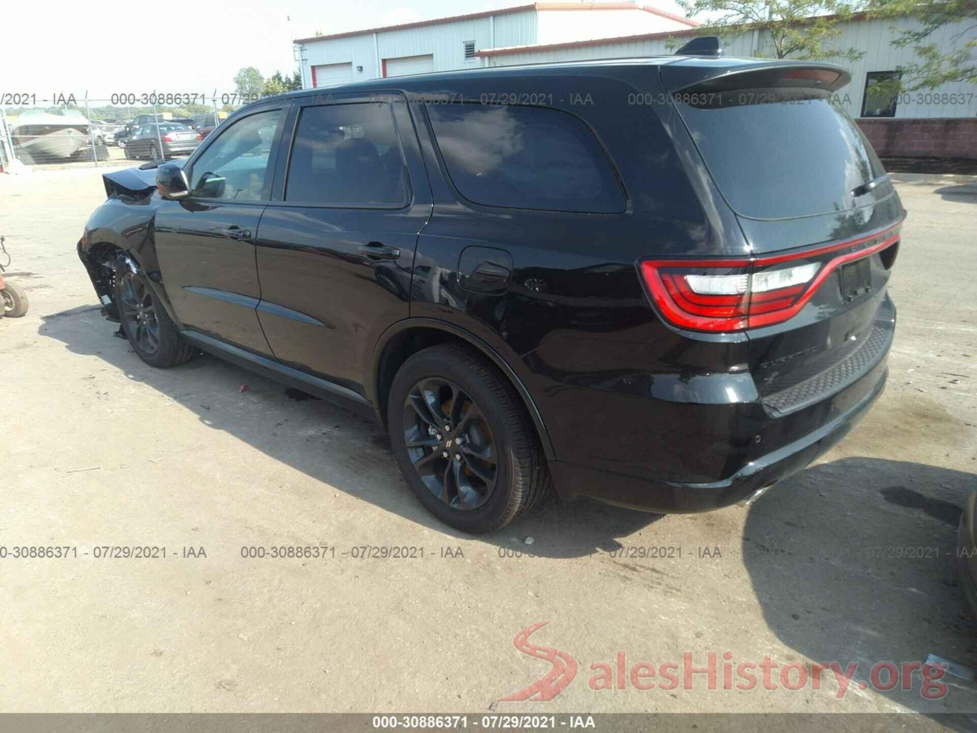 1C4SDJCT8MC790046 2021 DODGE DURANGO