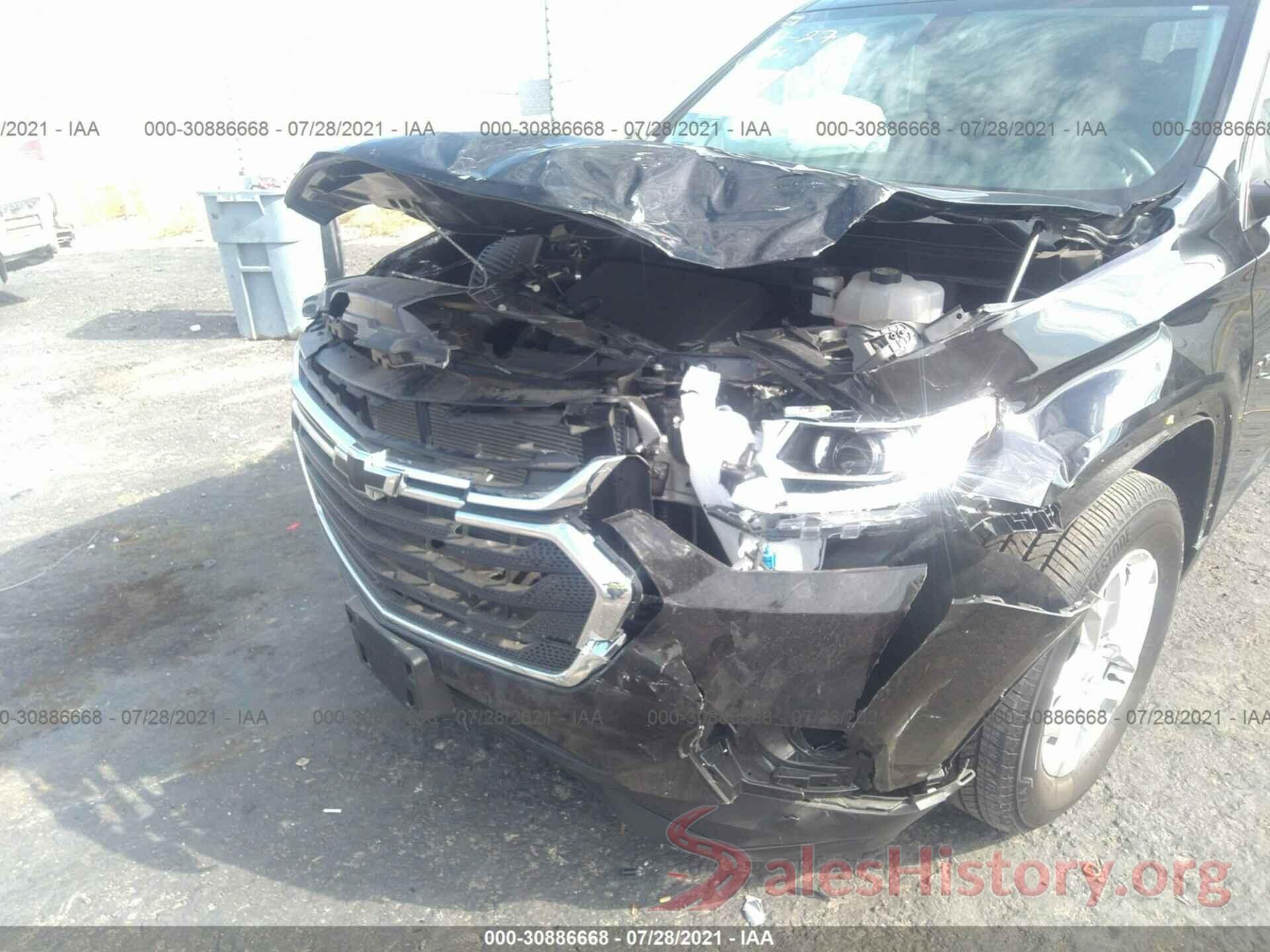 1GNERFKW3MJ143158 2021 CHEVROLET TRAVERSE