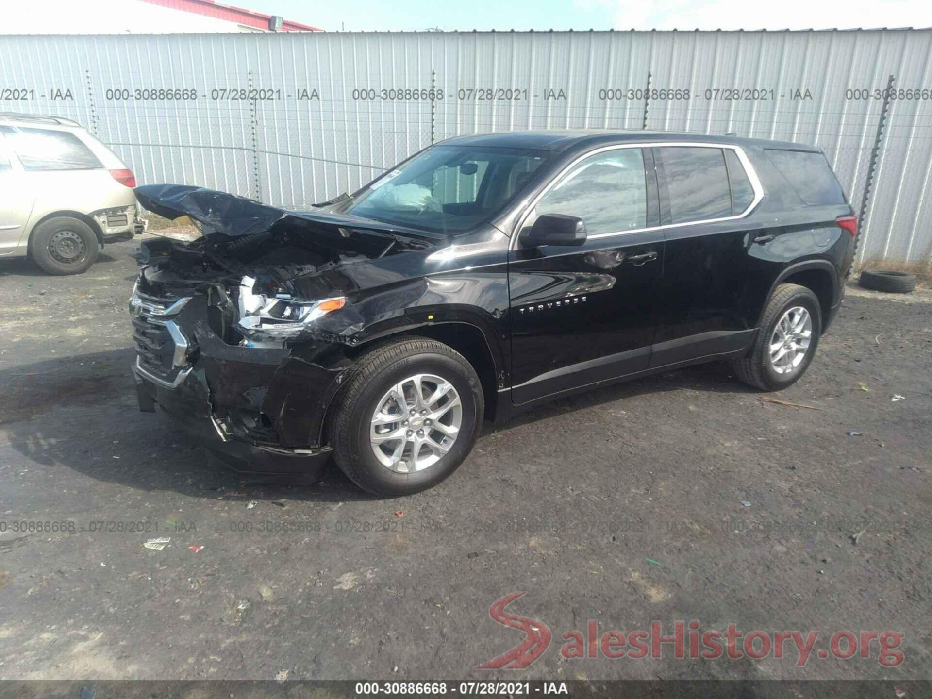 1GNERFKW3MJ143158 2021 CHEVROLET TRAVERSE