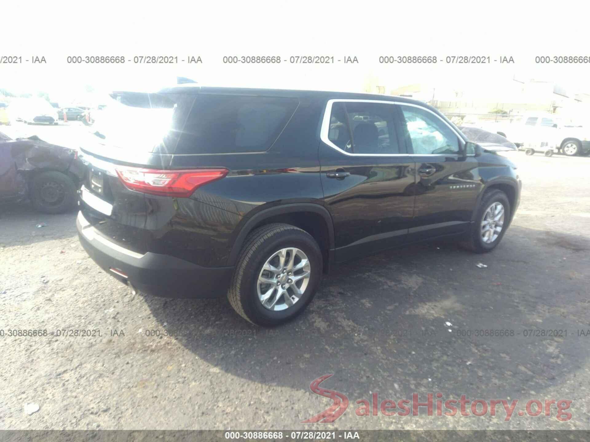 1GNERFKW3MJ143158 2021 CHEVROLET TRAVERSE