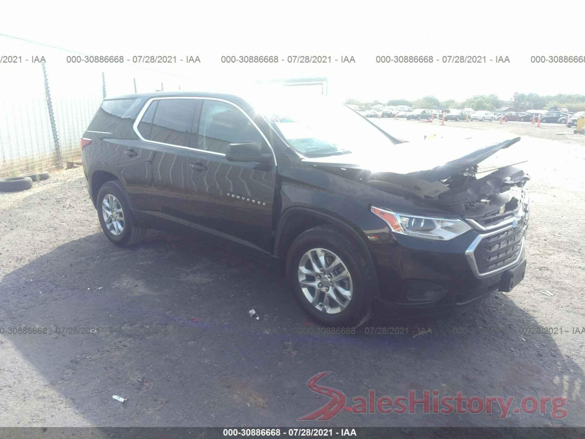 1GNERFKW3MJ143158 2021 CHEVROLET TRAVERSE