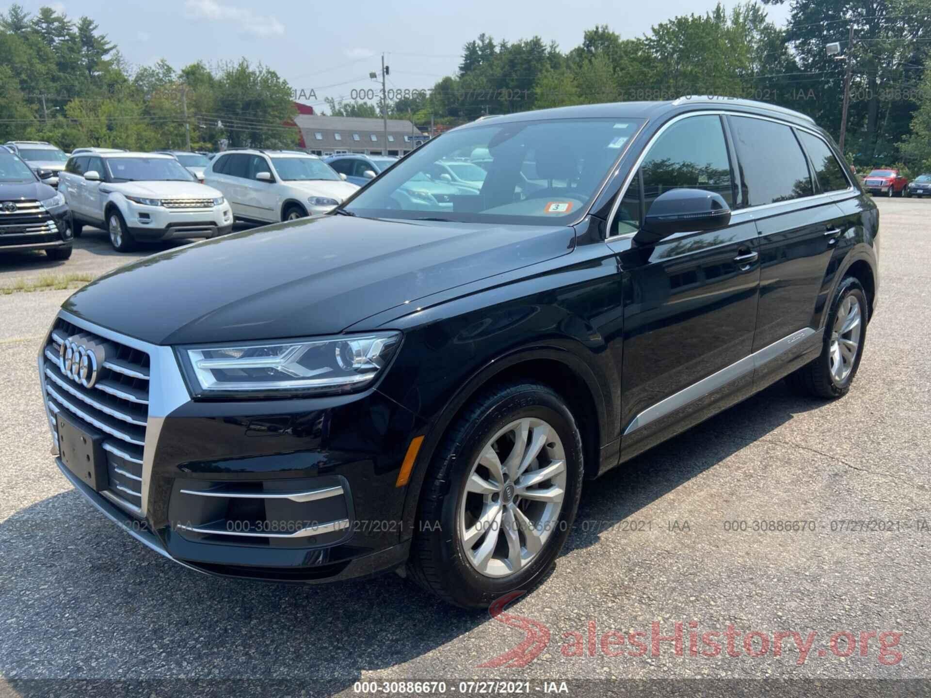 WA1AAAF77HD007070 2017 AUDI Q7