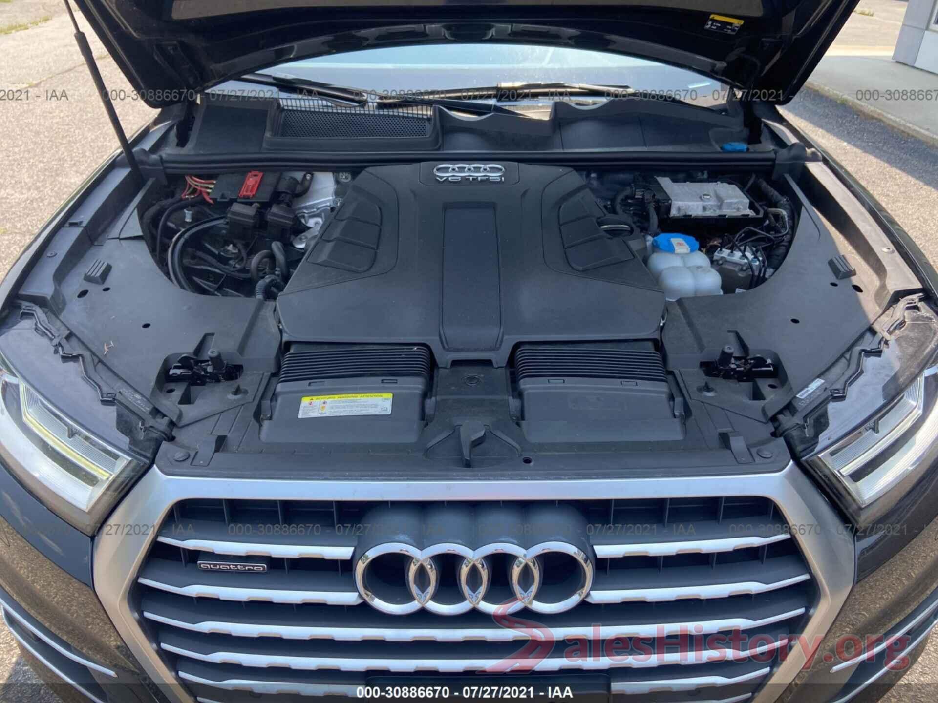 WA1AAAF77HD007070 2017 AUDI Q7