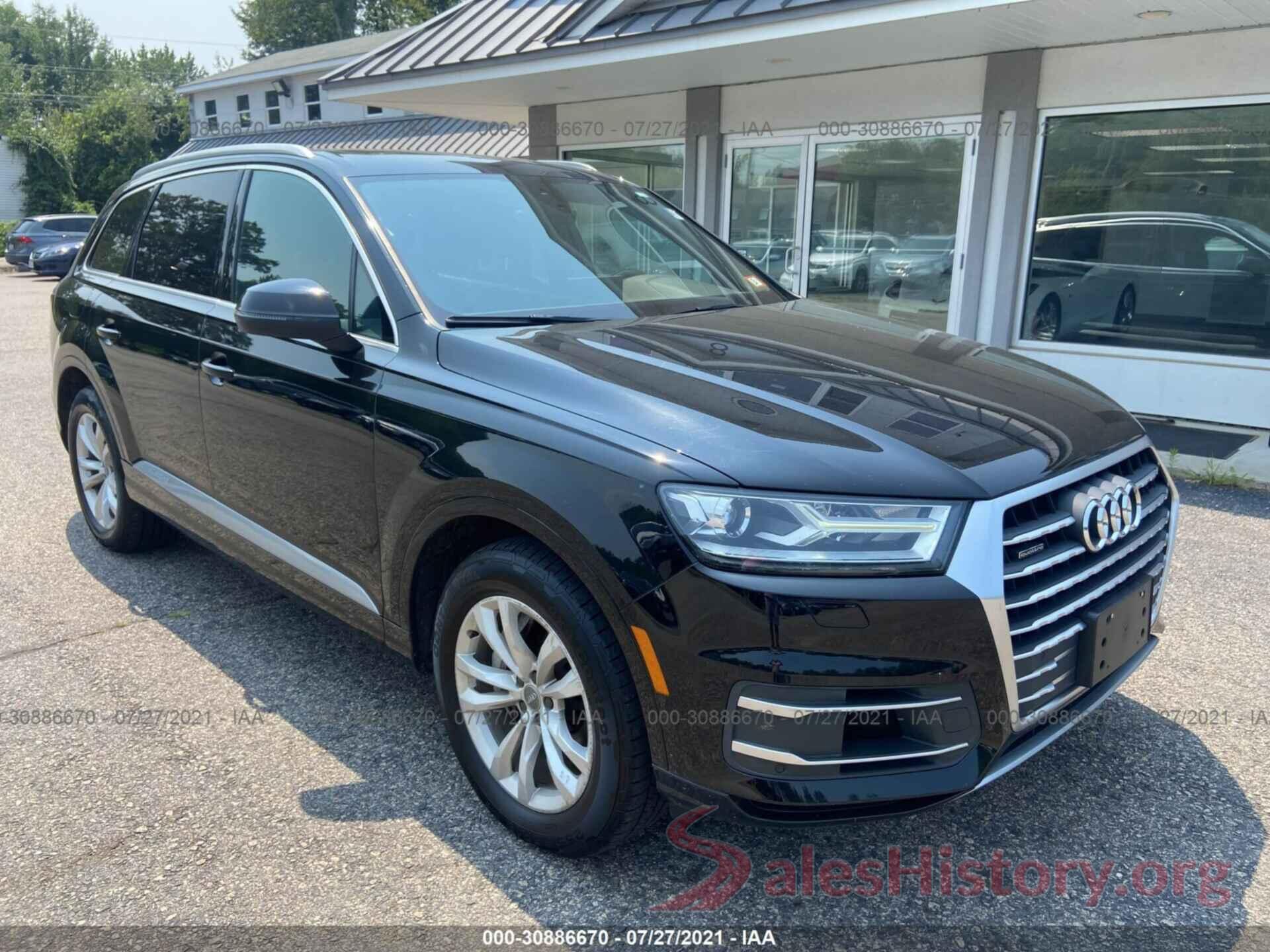 WA1AAAF77HD007070 2017 AUDI Q7