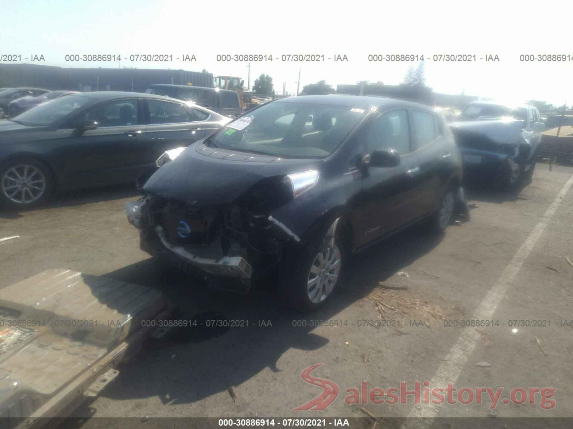 1N4BZ0CP5HC310572 2017 NISSAN LEAF