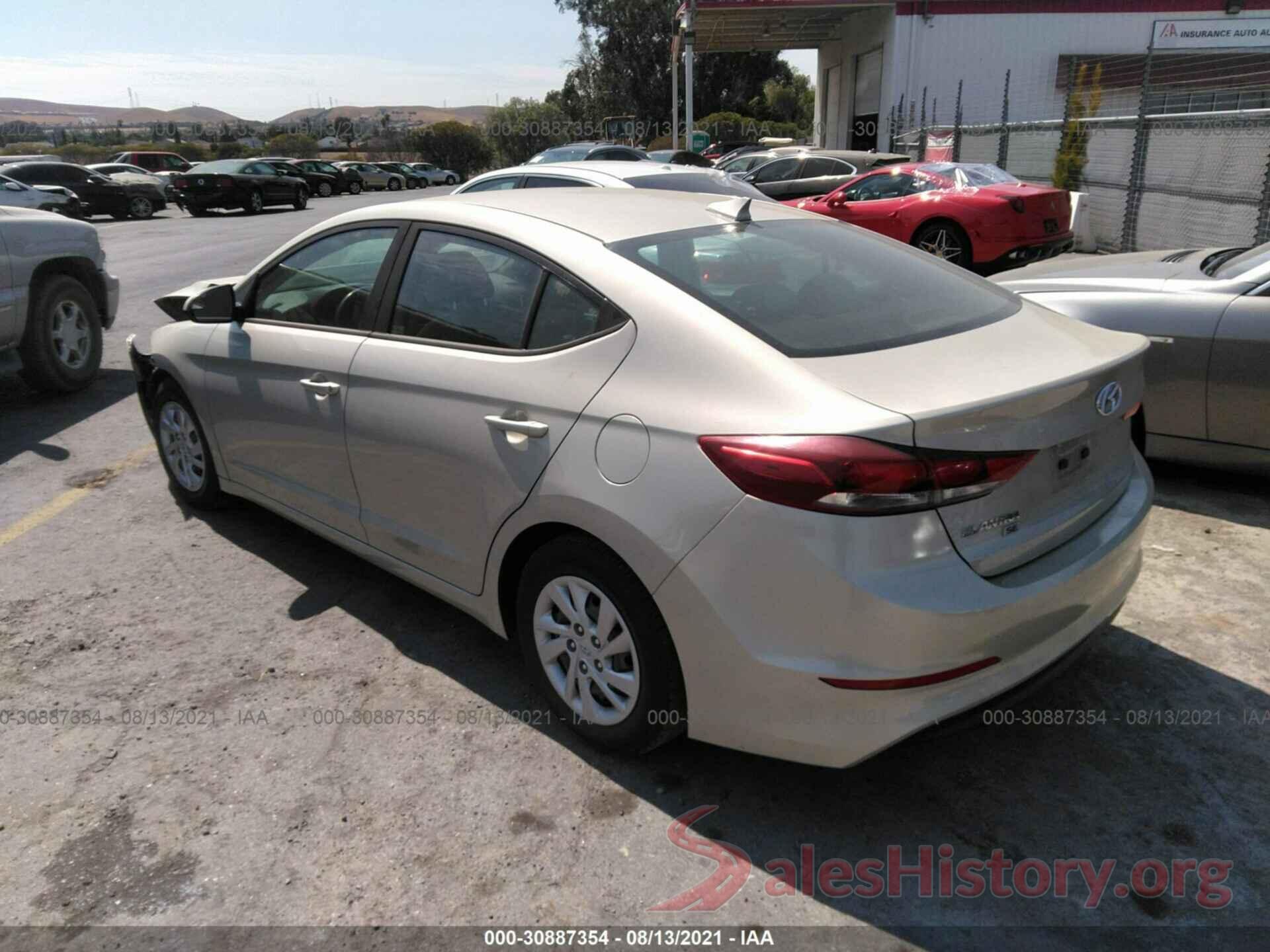 5NPD74LF3HH162546 2017 HYUNDAI ELANTRA