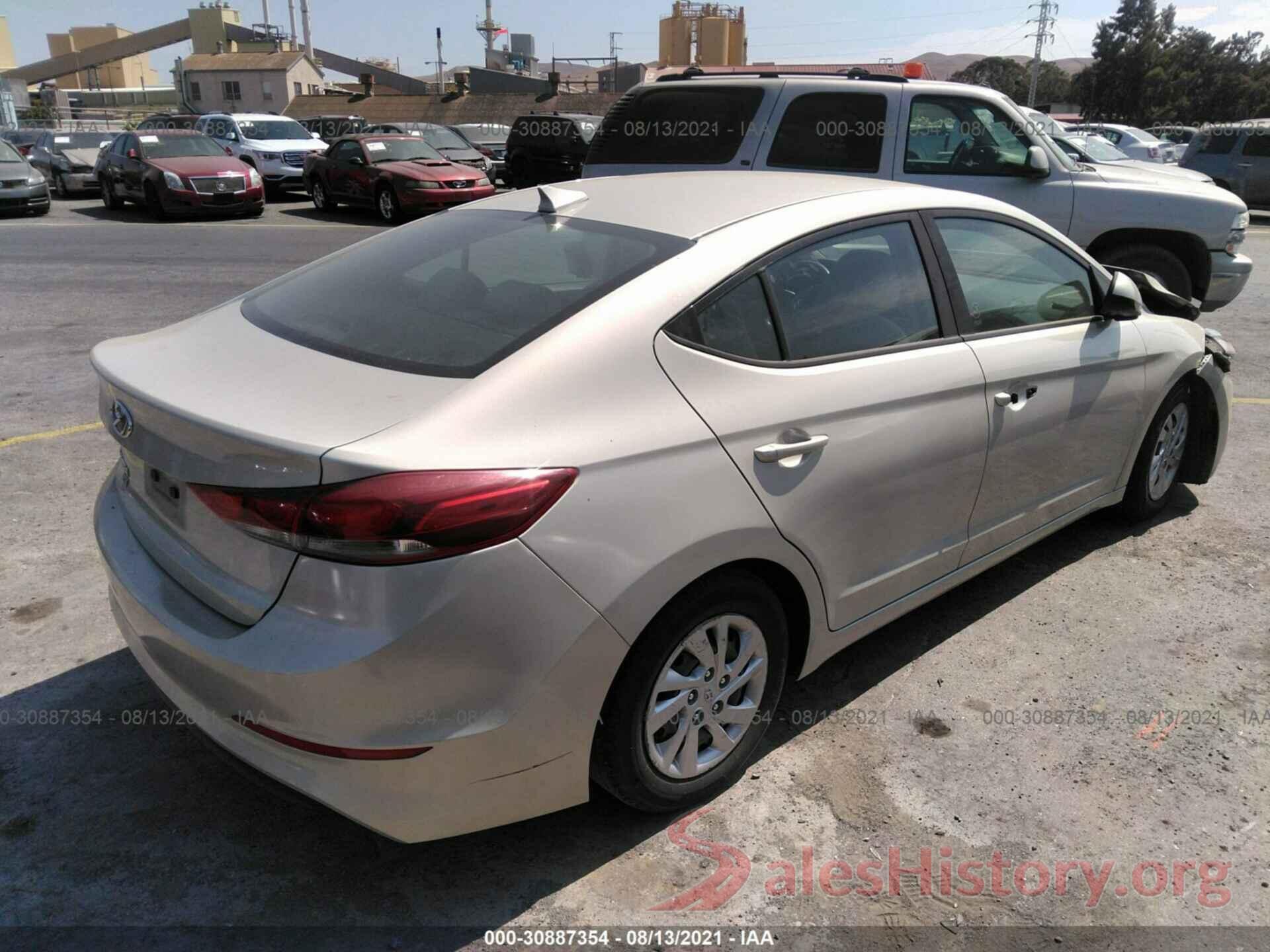 5NPD74LF3HH162546 2017 HYUNDAI ELANTRA