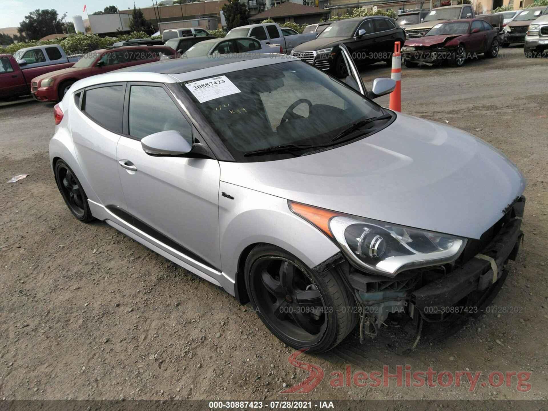 KMHTC6AE4GU260532 2016 HYUNDAI VELOSTER