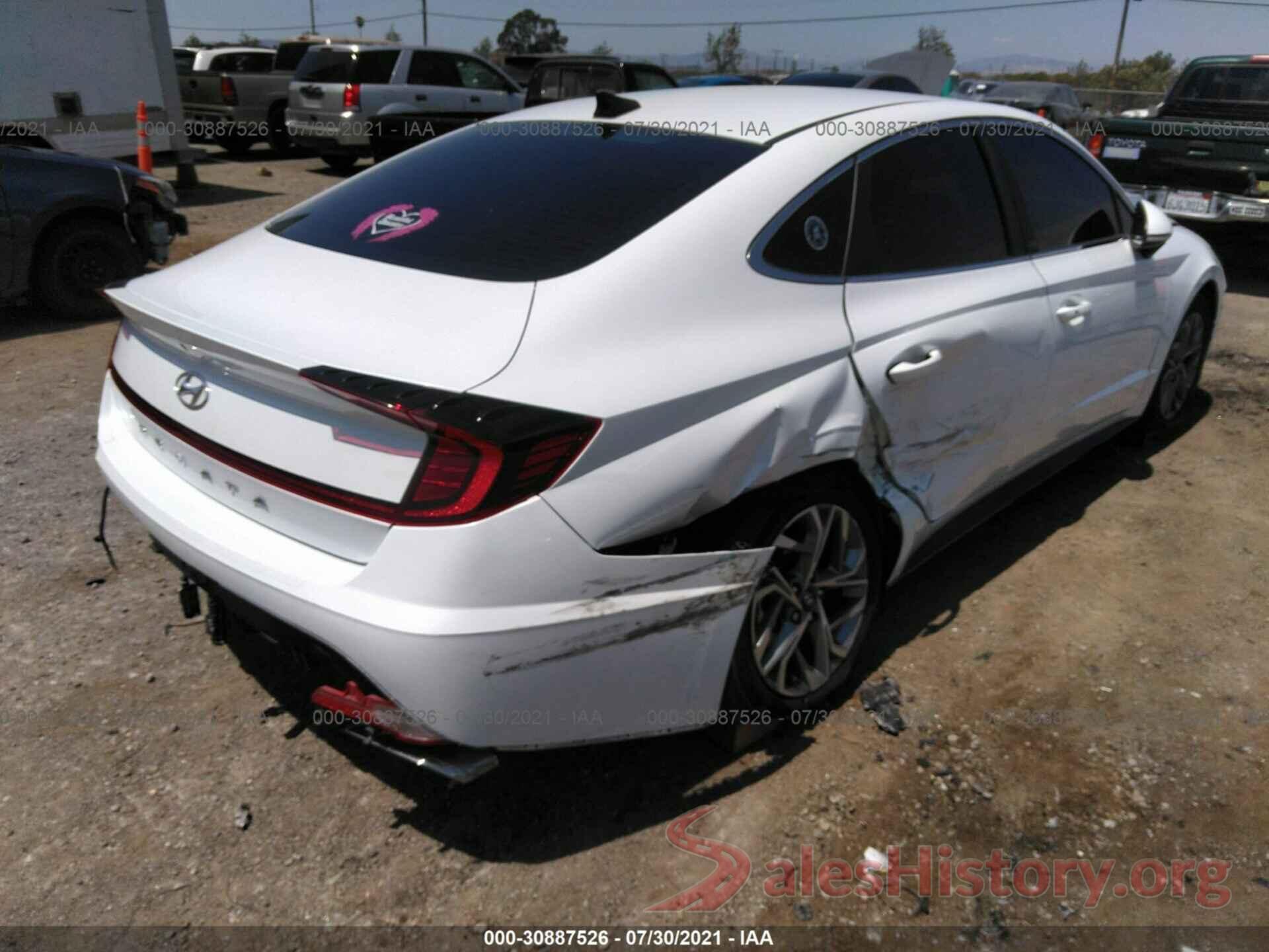 5NPEL4JA9LH036286 2020 HYUNDAI SONATA