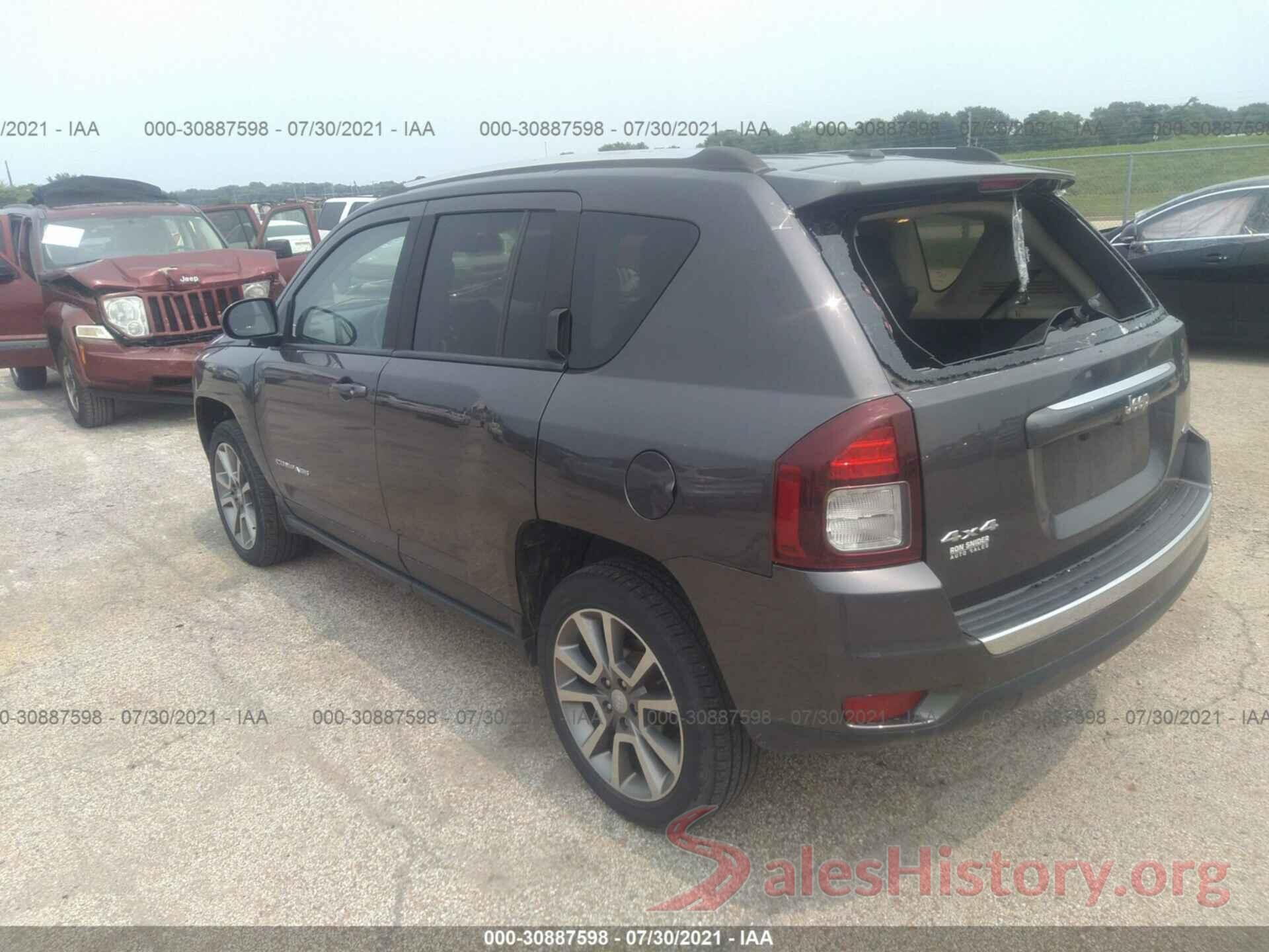 1C4NJDEB3GD663621 2016 JEEP COMPASS