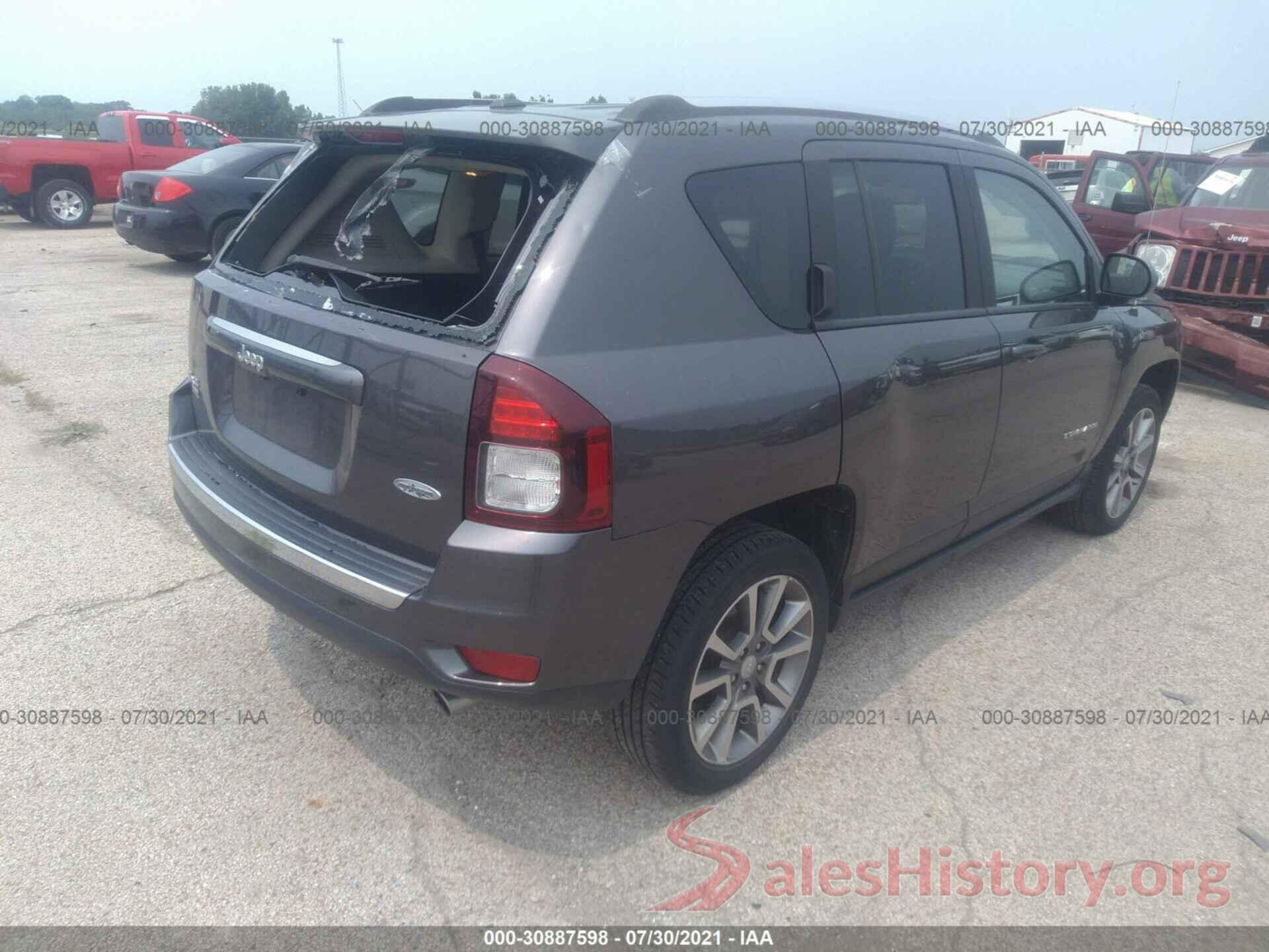 1C4NJDEB3GD663621 2016 JEEP COMPASS