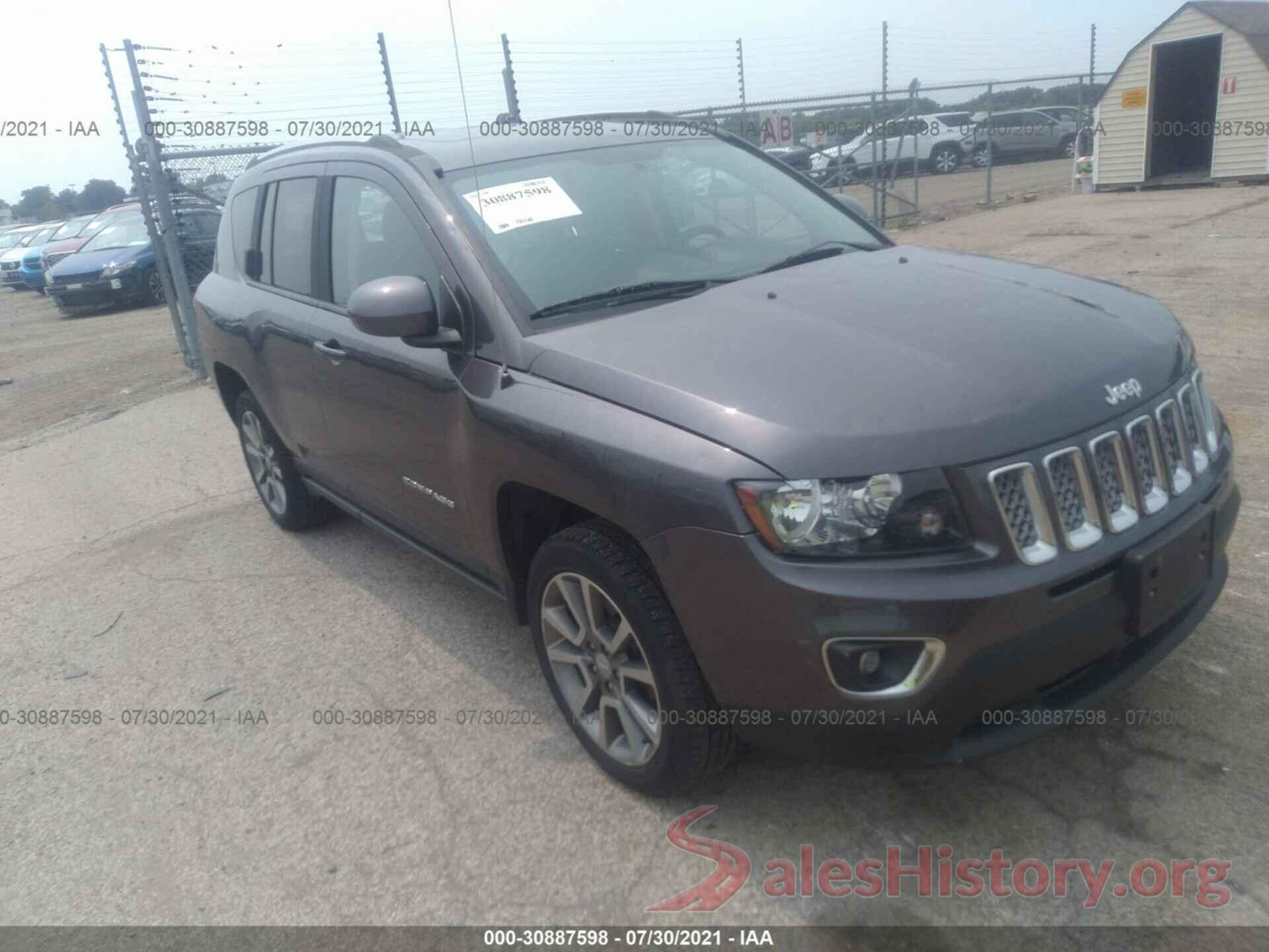 1C4NJDEB3GD663621 2016 JEEP COMPASS