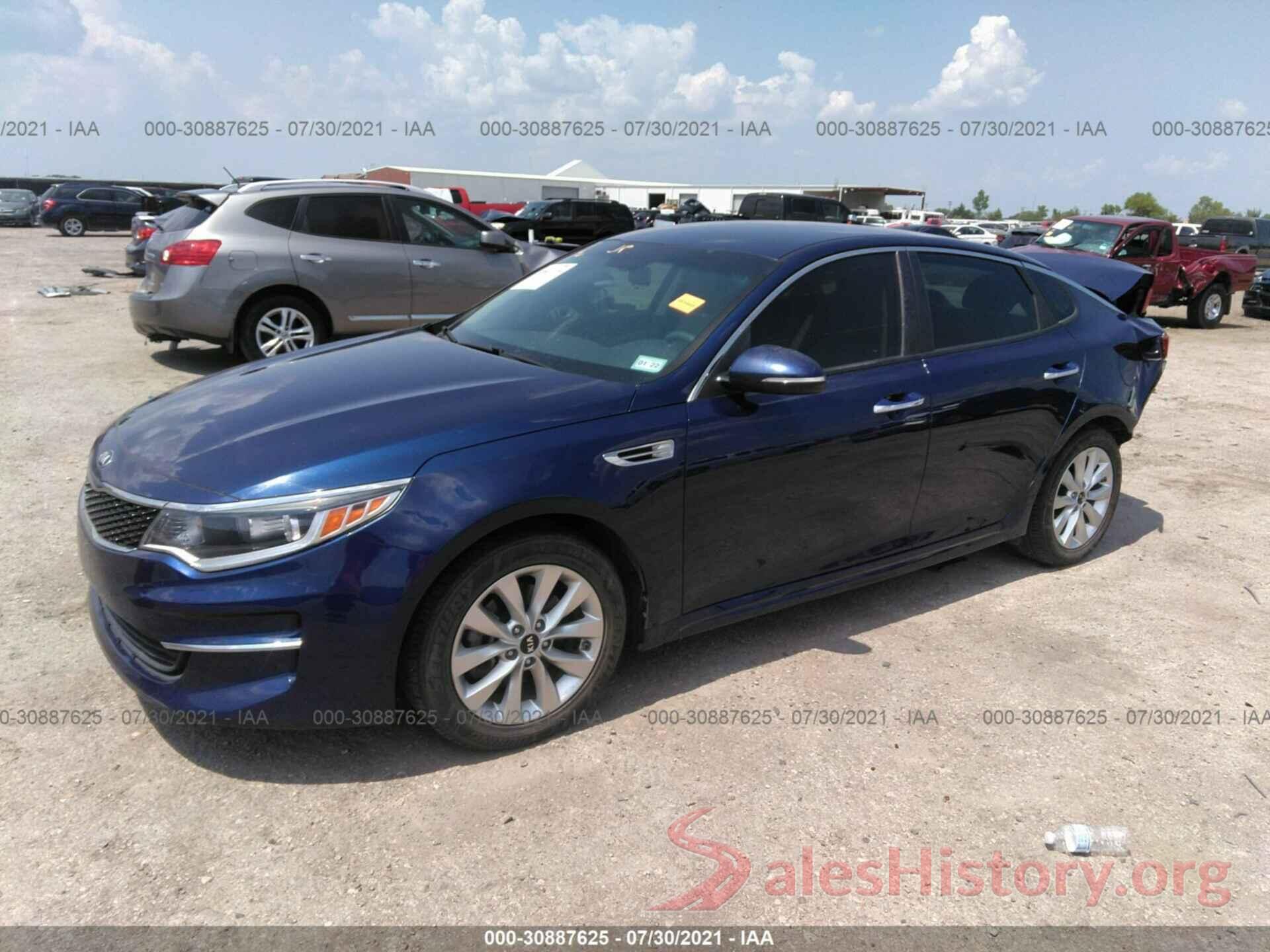 5XXGT4L32GG014493 2016 KIA OPTIMA