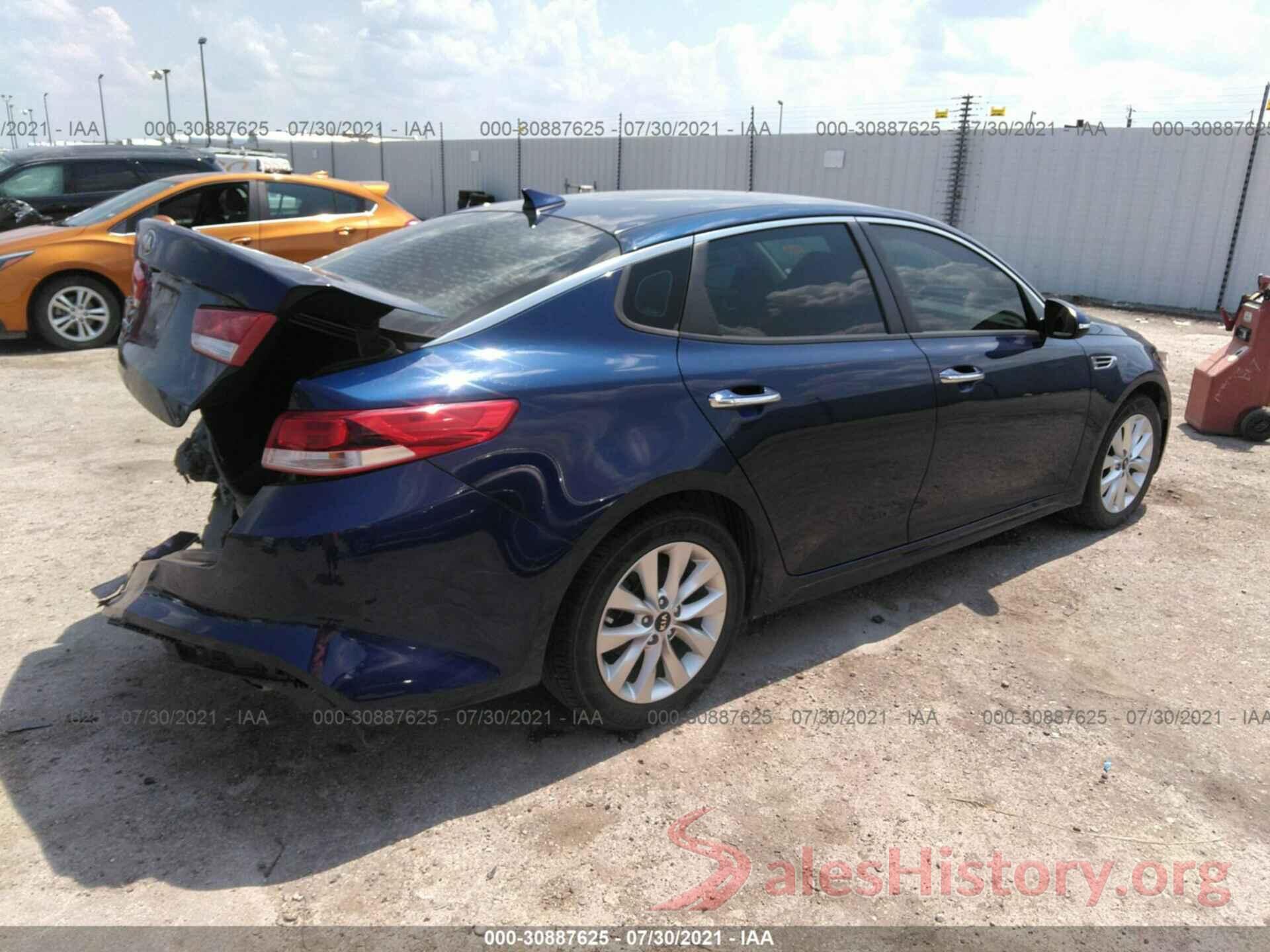 5XXGT4L32GG014493 2016 KIA OPTIMA