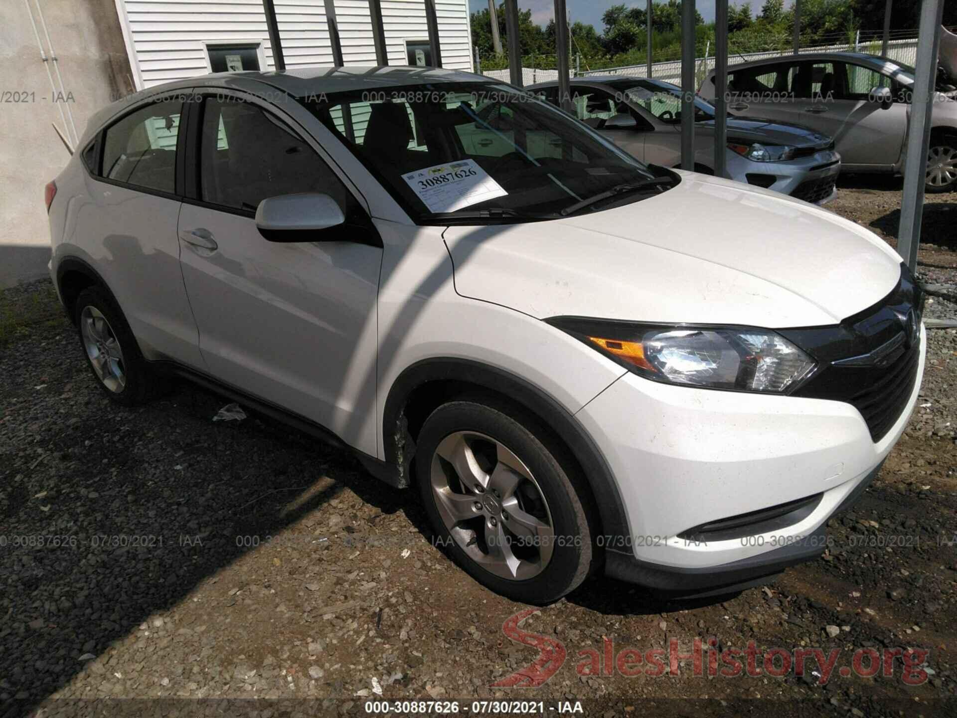 3CZRU6H31GM718980 2016 HONDA HR-V