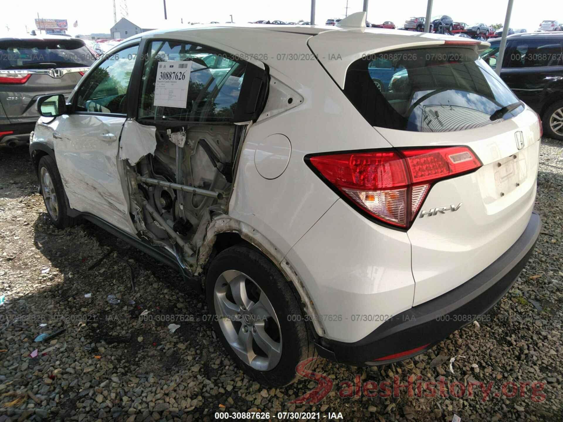 3CZRU6H31GM718980 2016 HONDA HR-V