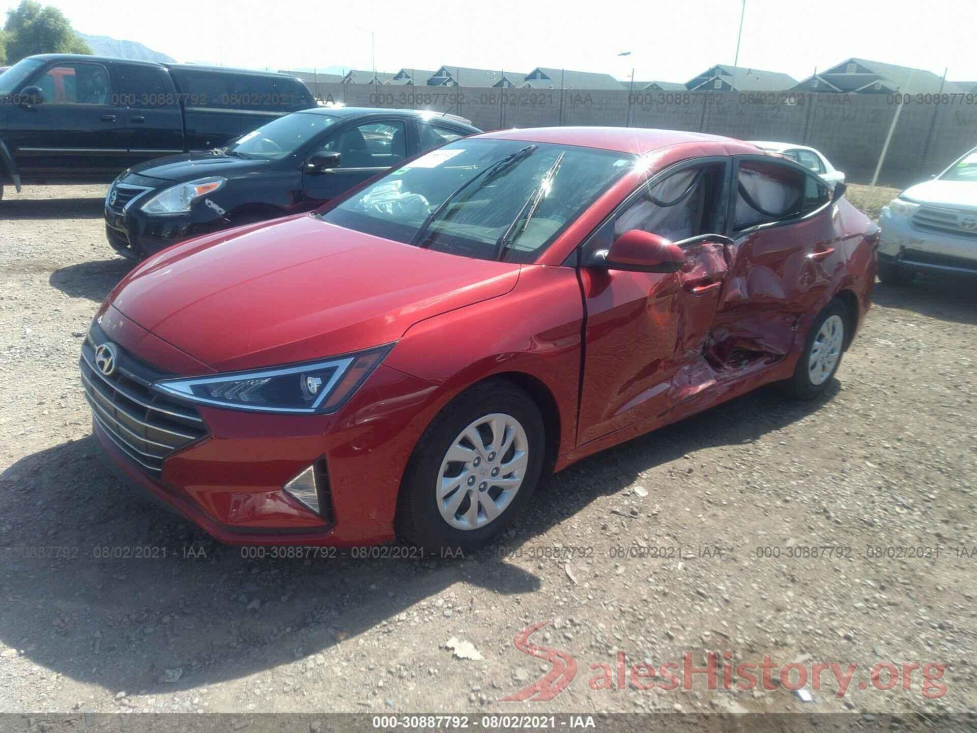 5NPD74LF1LH513589 2020 HYUNDAI ELANTRA