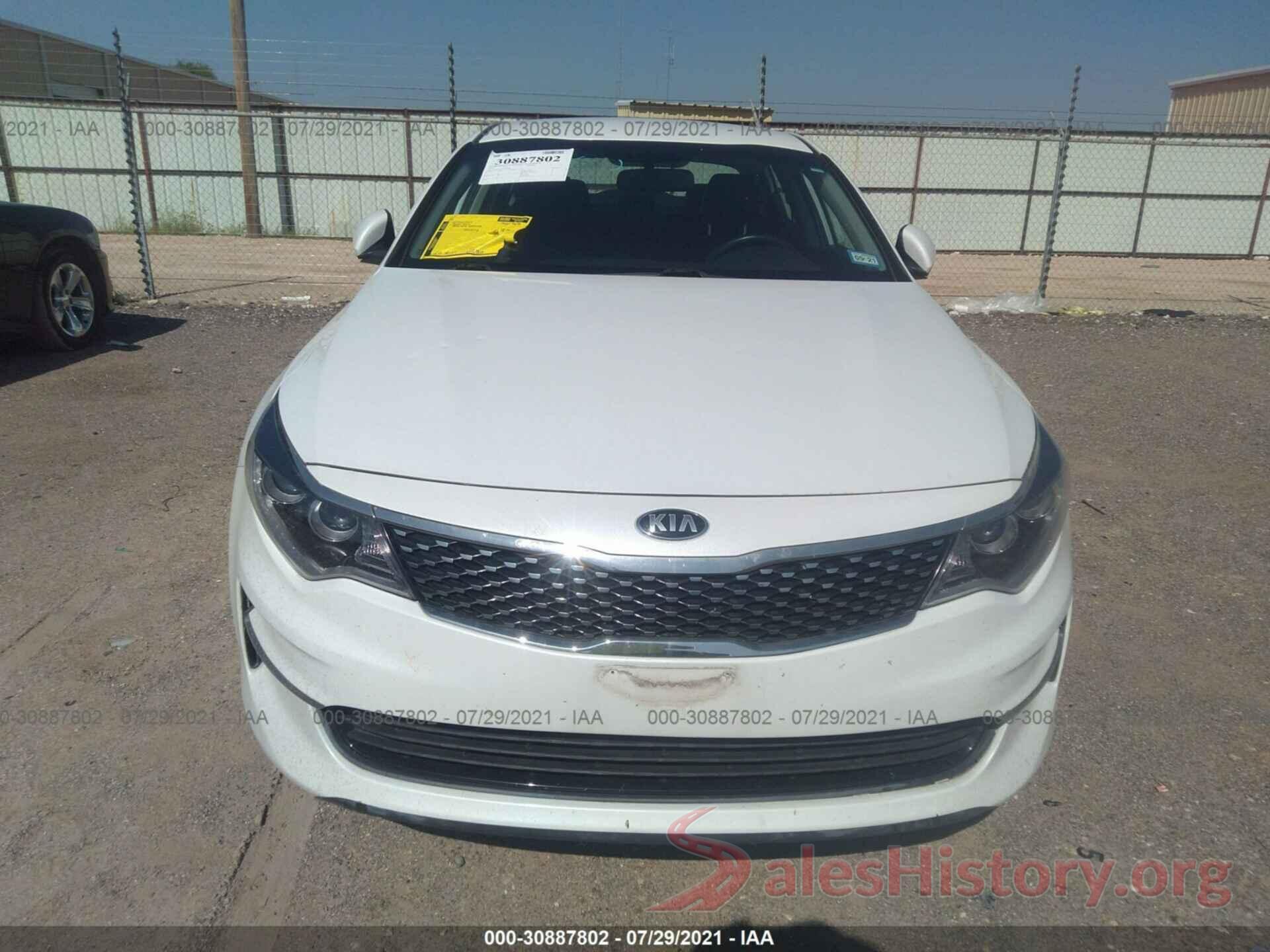 5XXGU4L38GG098056 2016 KIA OPTIMA