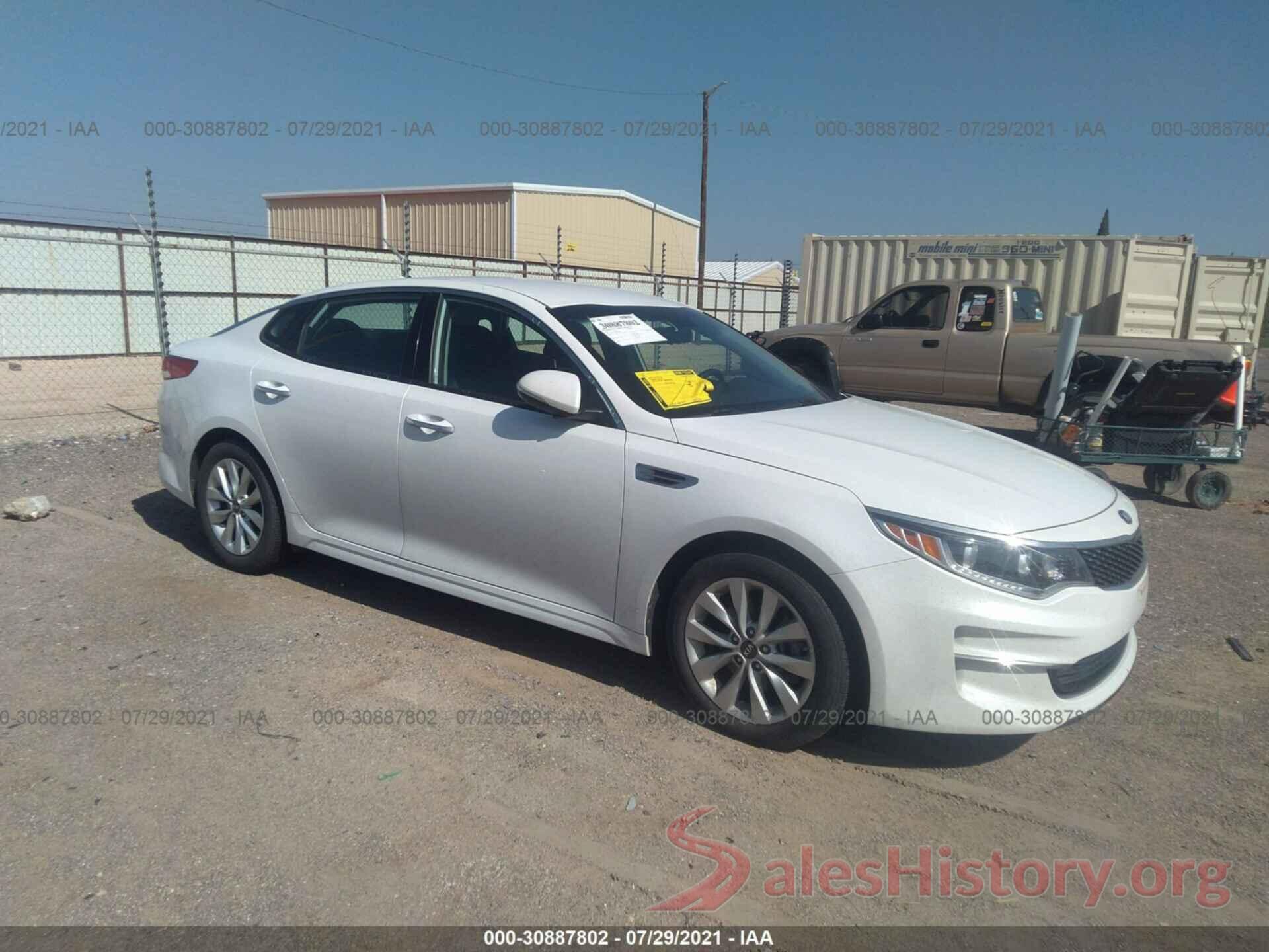 5XXGU4L38GG098056 2016 KIA OPTIMA