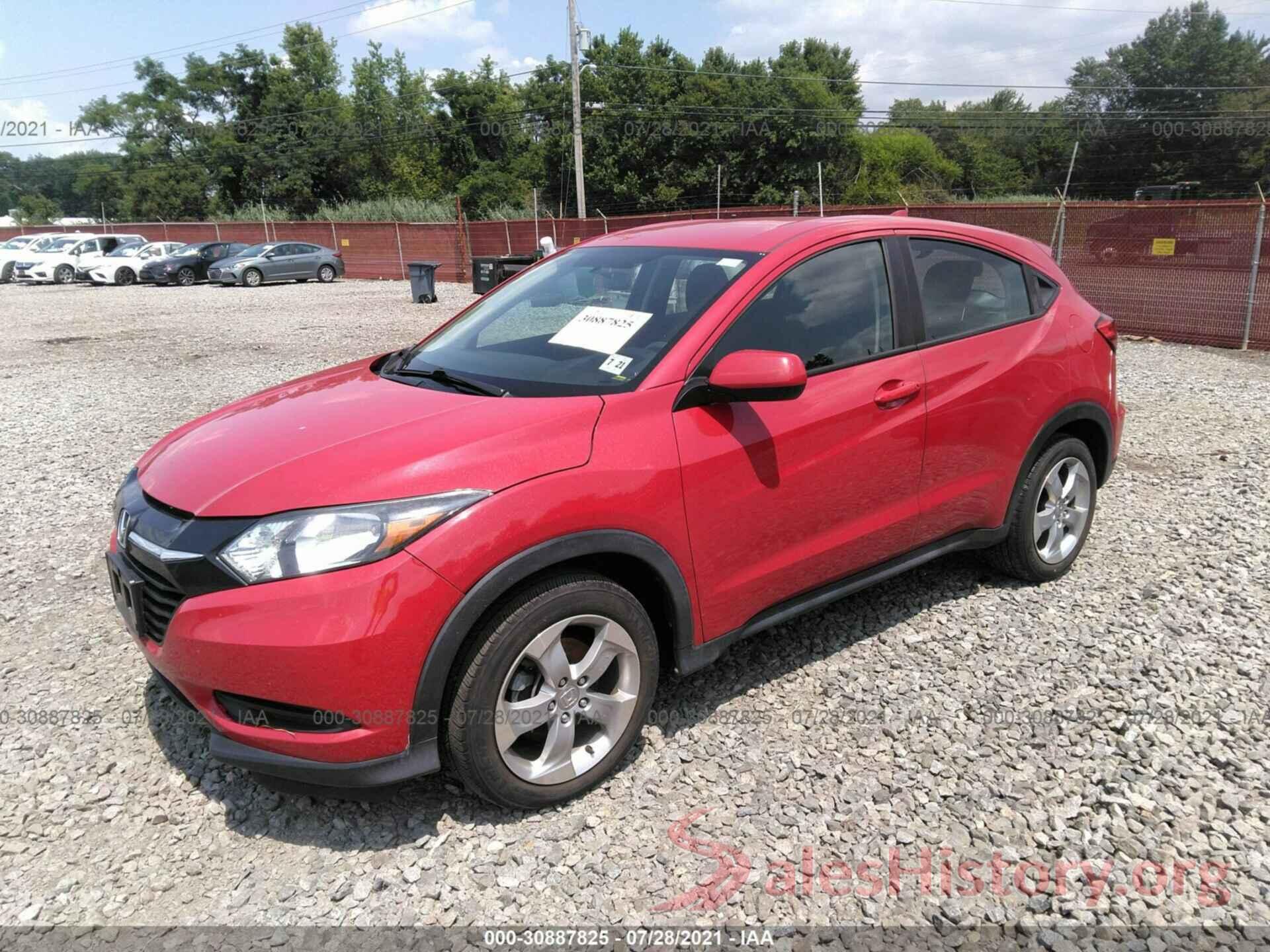 3CZRU6H35GM721462 2016 HONDA HR-V