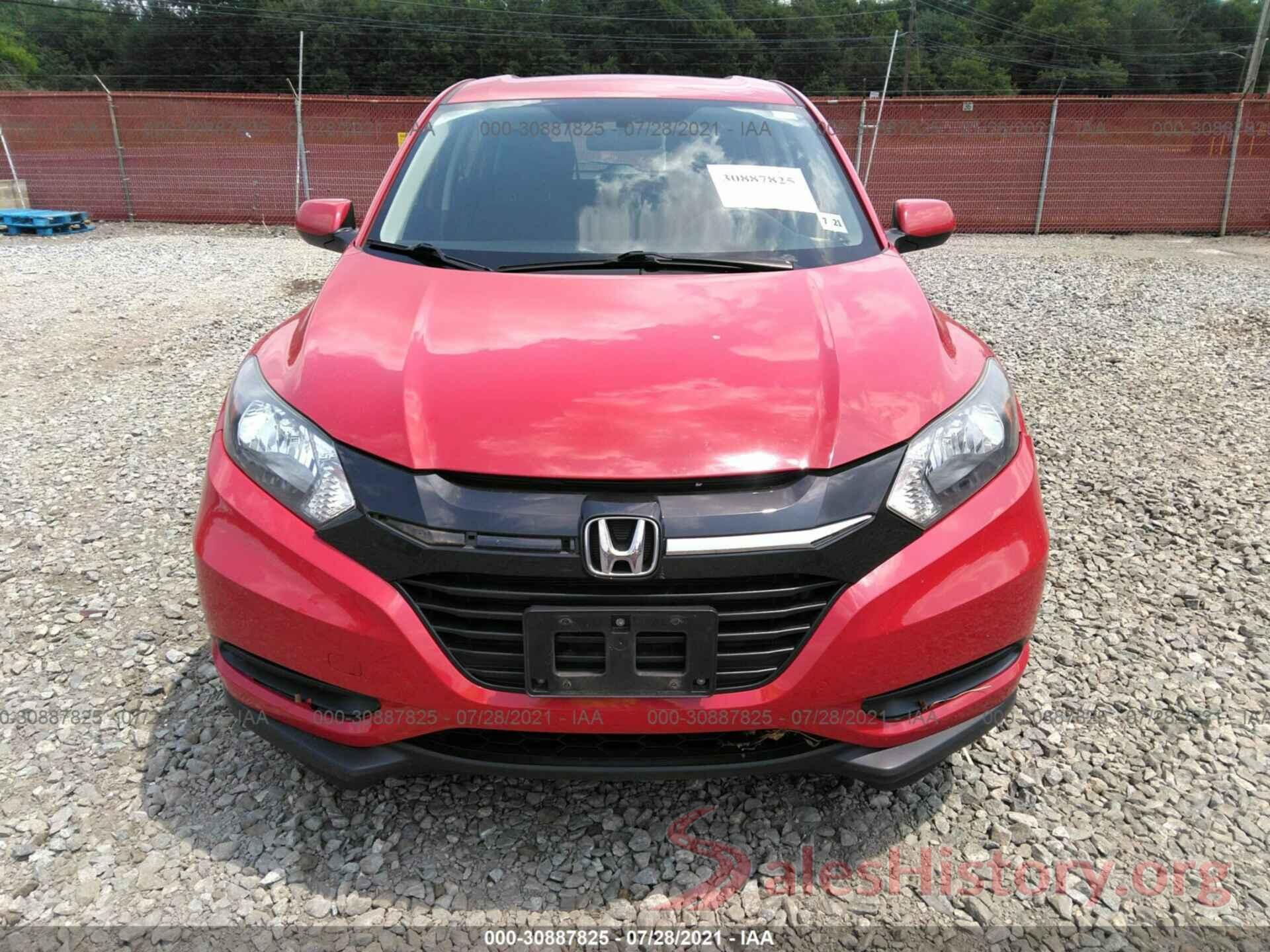 3CZRU6H35GM721462 2016 HONDA HR-V