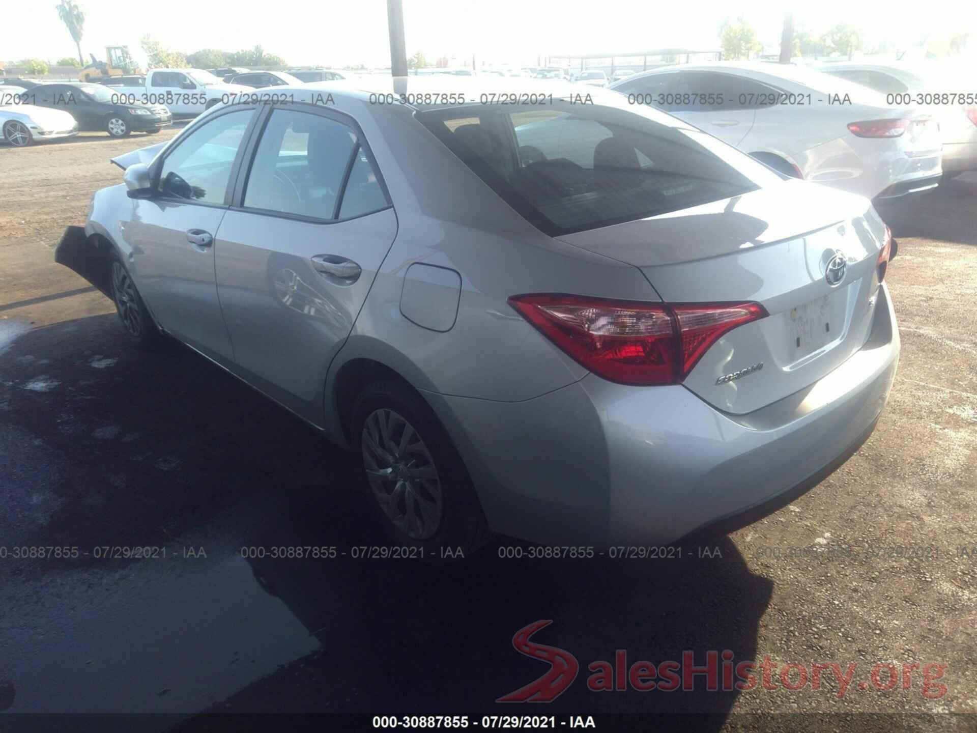 2T1BURHE8KC181018 2019 TOYOTA COROLLA