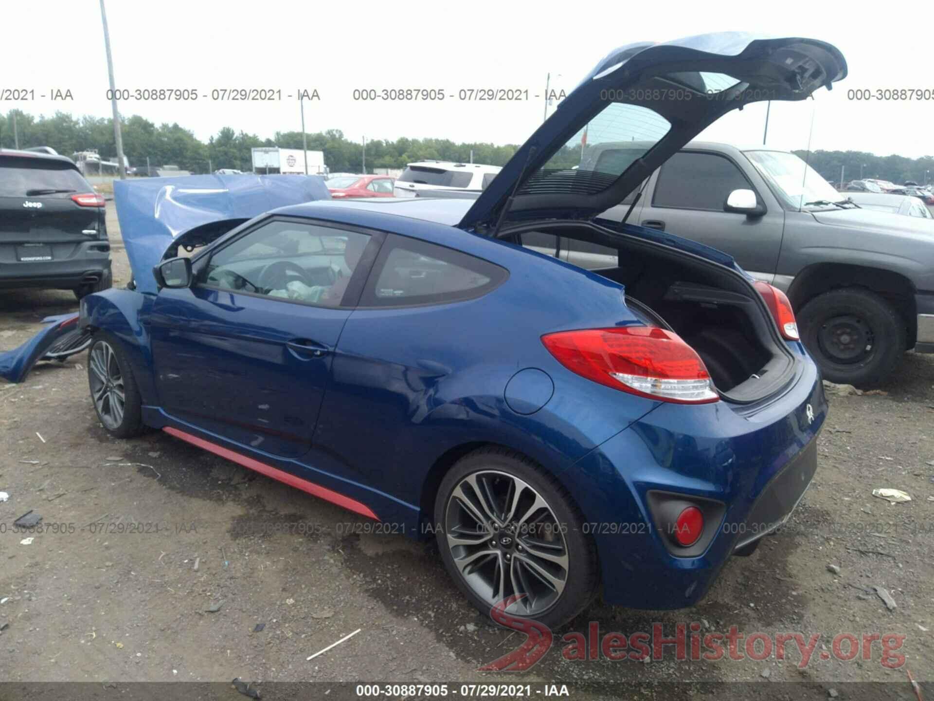 KMHTC6AE9HU318278 2017 HYUNDAI VELOSTER