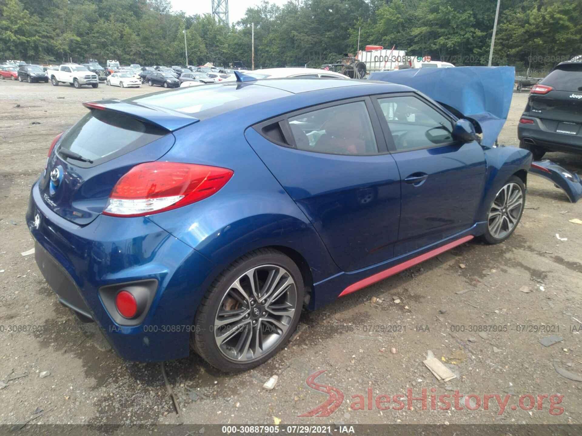 KMHTC6AE9HU318278 2017 HYUNDAI VELOSTER