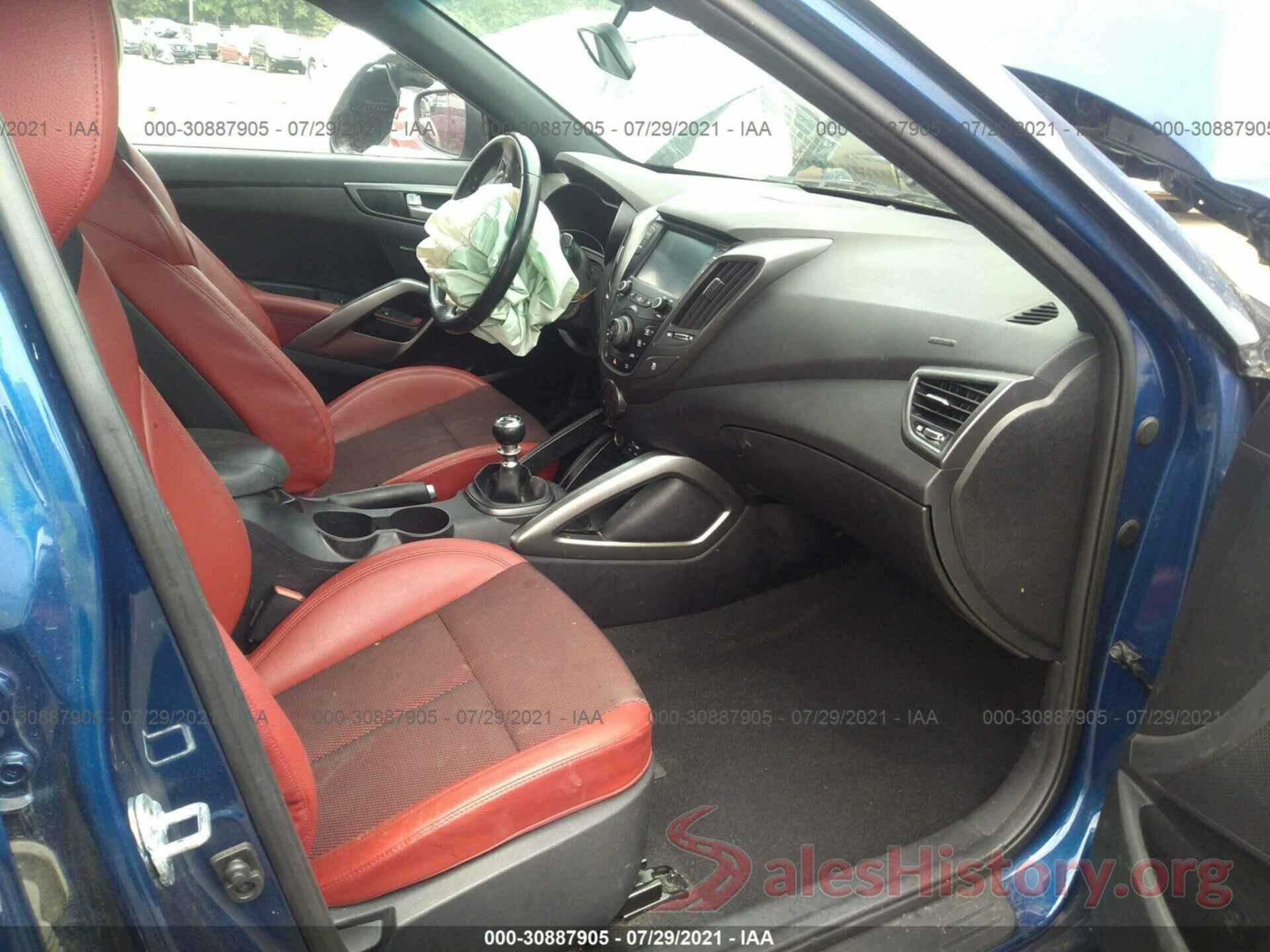 KMHTC6AE9HU318278 2017 HYUNDAI VELOSTER