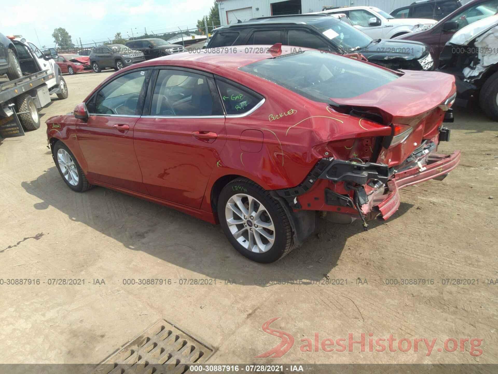 3FA6P0HD8LR124735 2020 FORD FUSION