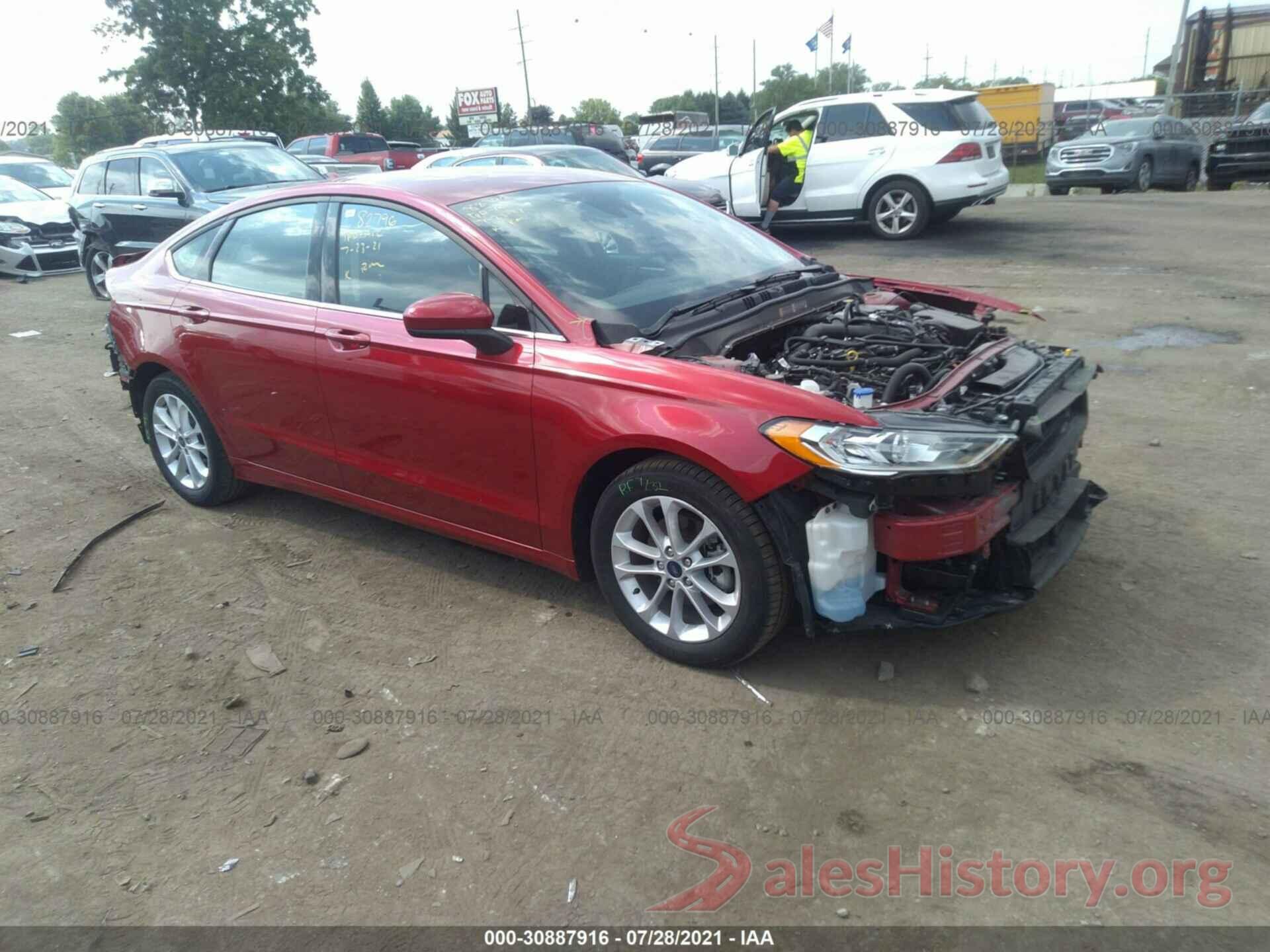 3FA6P0HD8LR124735 2020 FORD FUSION