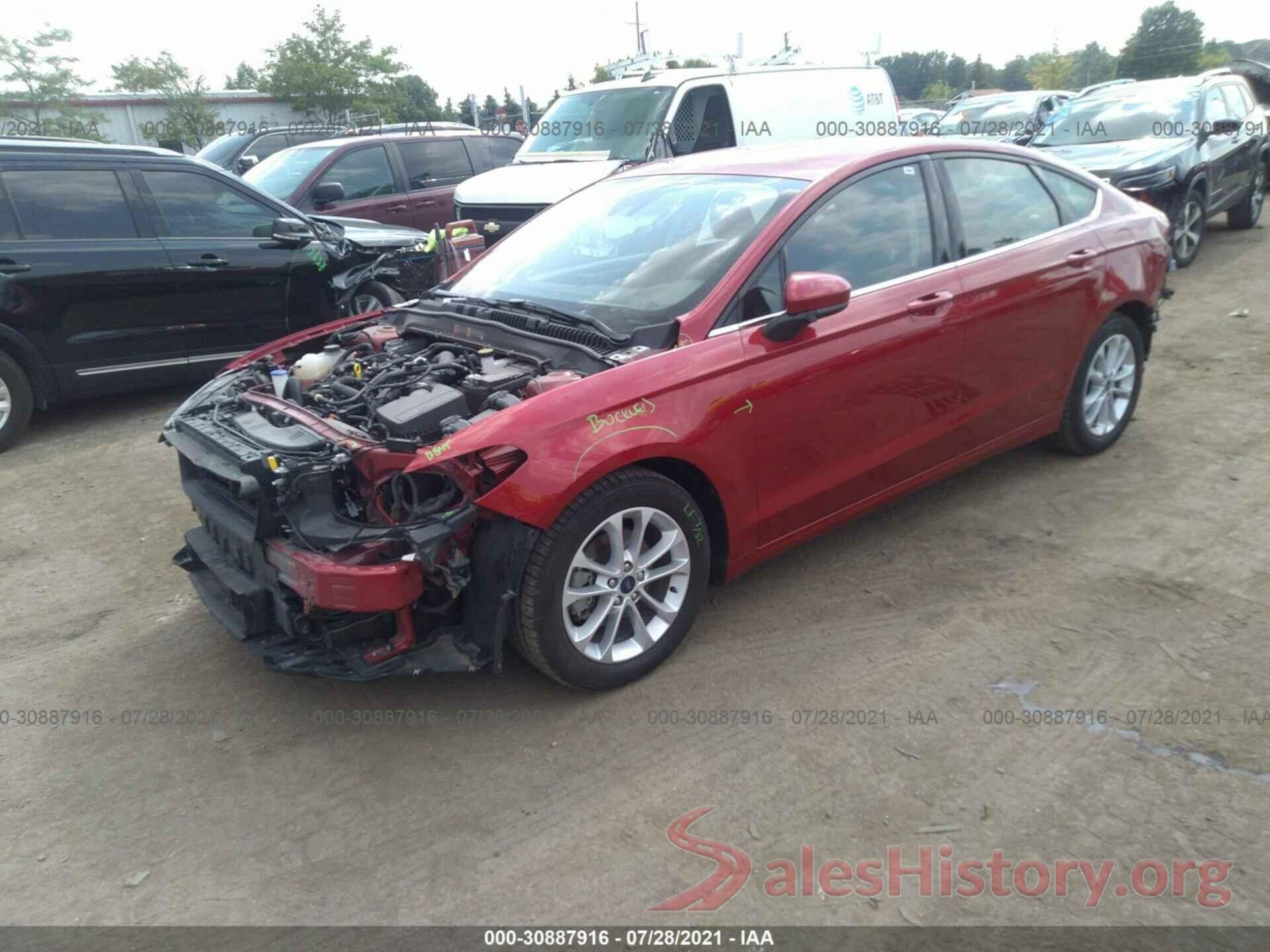 3FA6P0HD8LR124735 2020 FORD FUSION