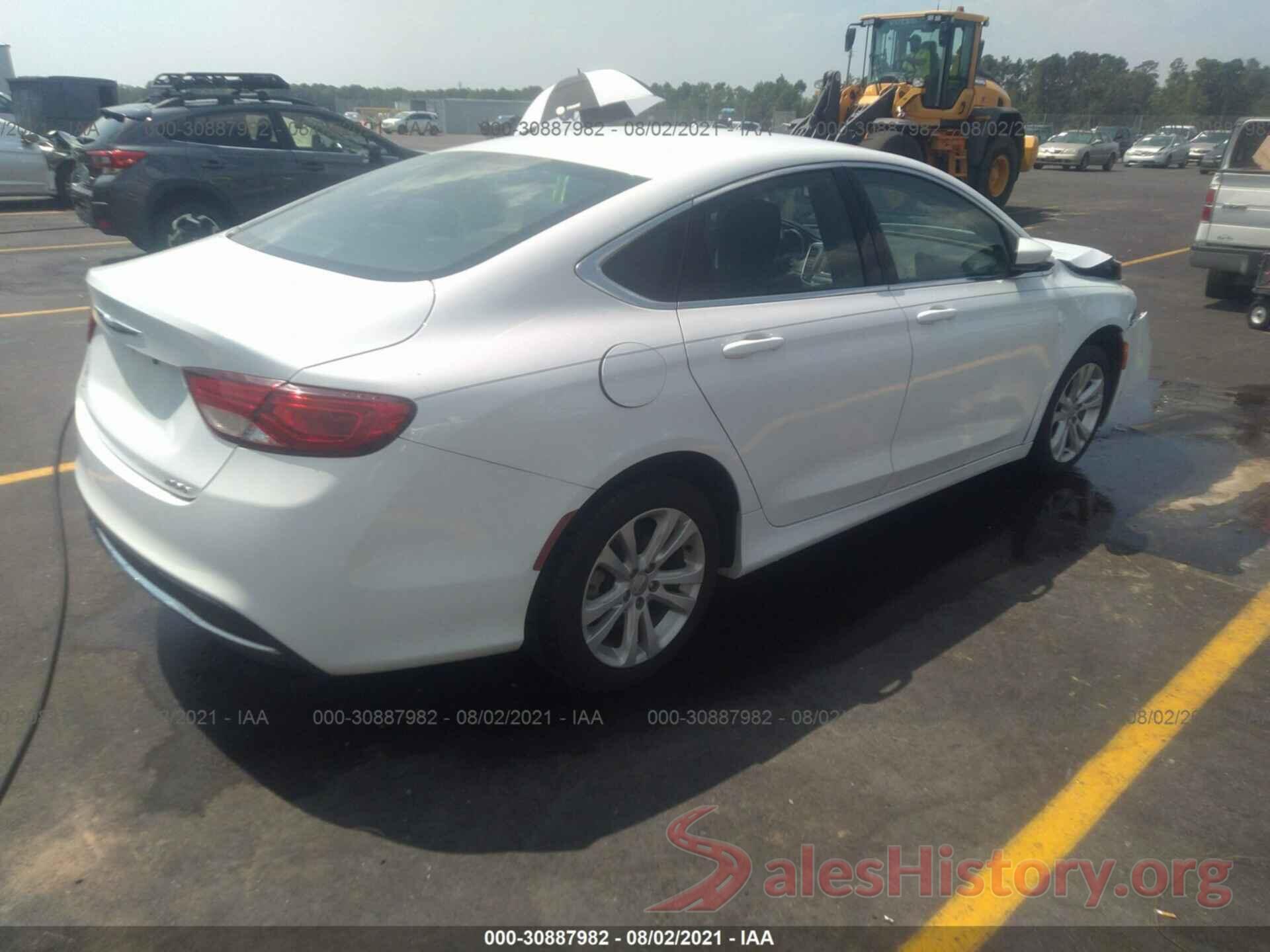 1C3CCCAB0FN752786 2015 CHRYSLER 200