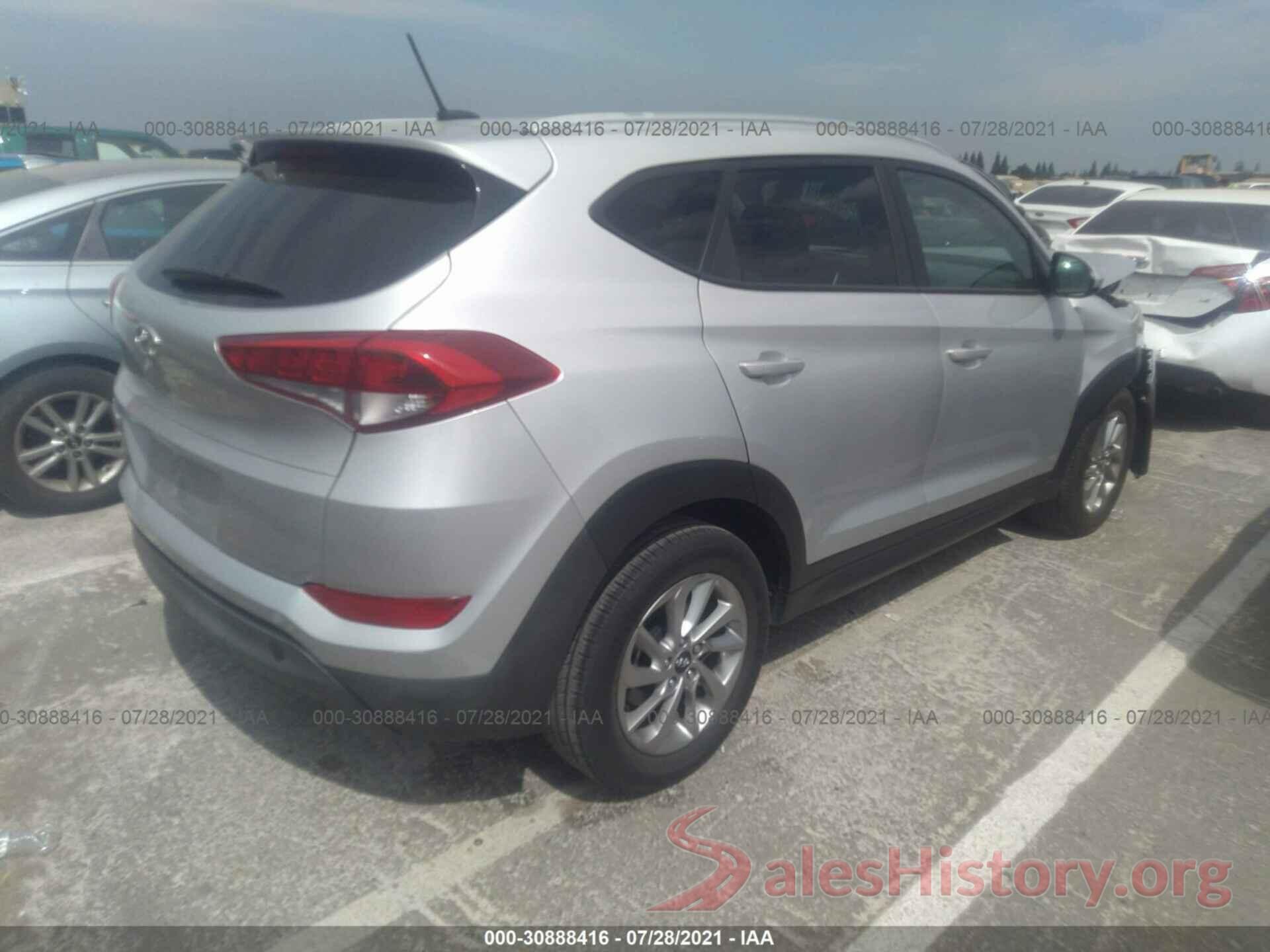 KM8J33A48GU190496 2016 HYUNDAI TUCSON