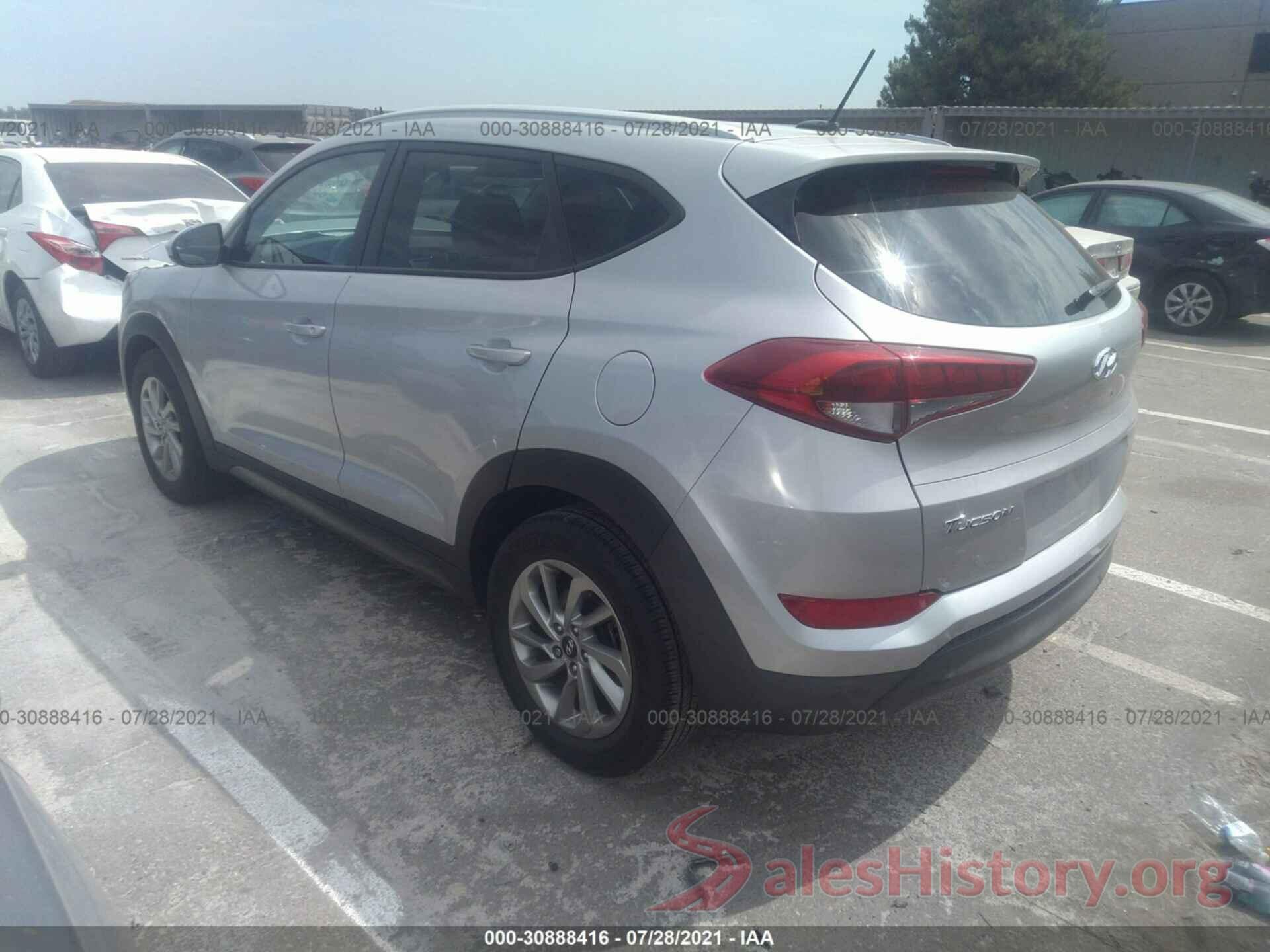 KM8J33A48GU190496 2016 HYUNDAI TUCSON