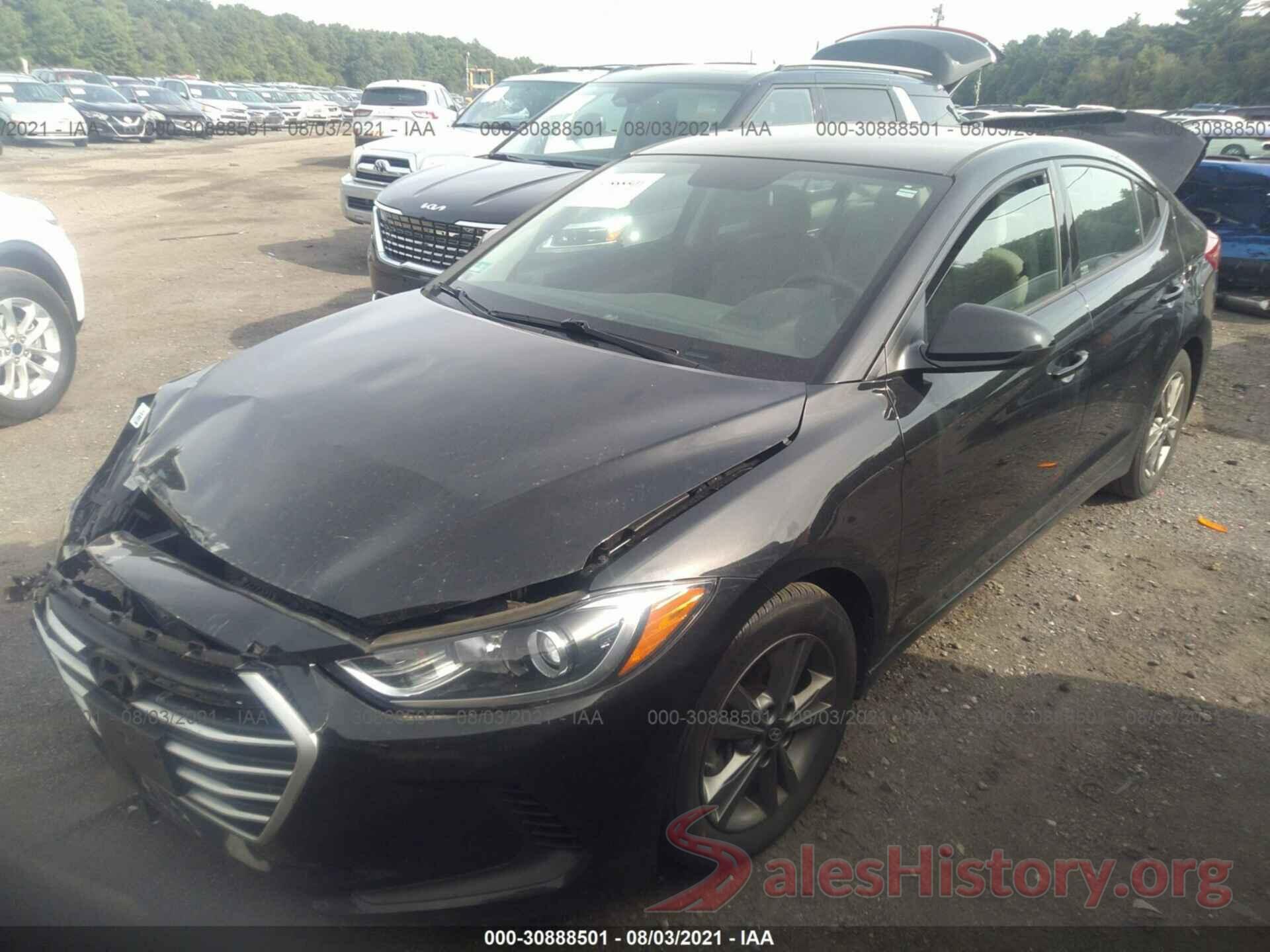 5NPD84LF7JH384087 2018 HYUNDAI ELANTRA