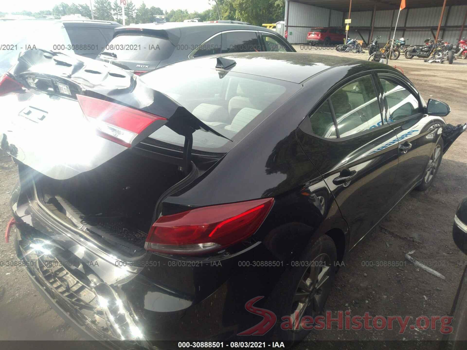 5NPD84LF7JH384087 2018 HYUNDAI ELANTRA