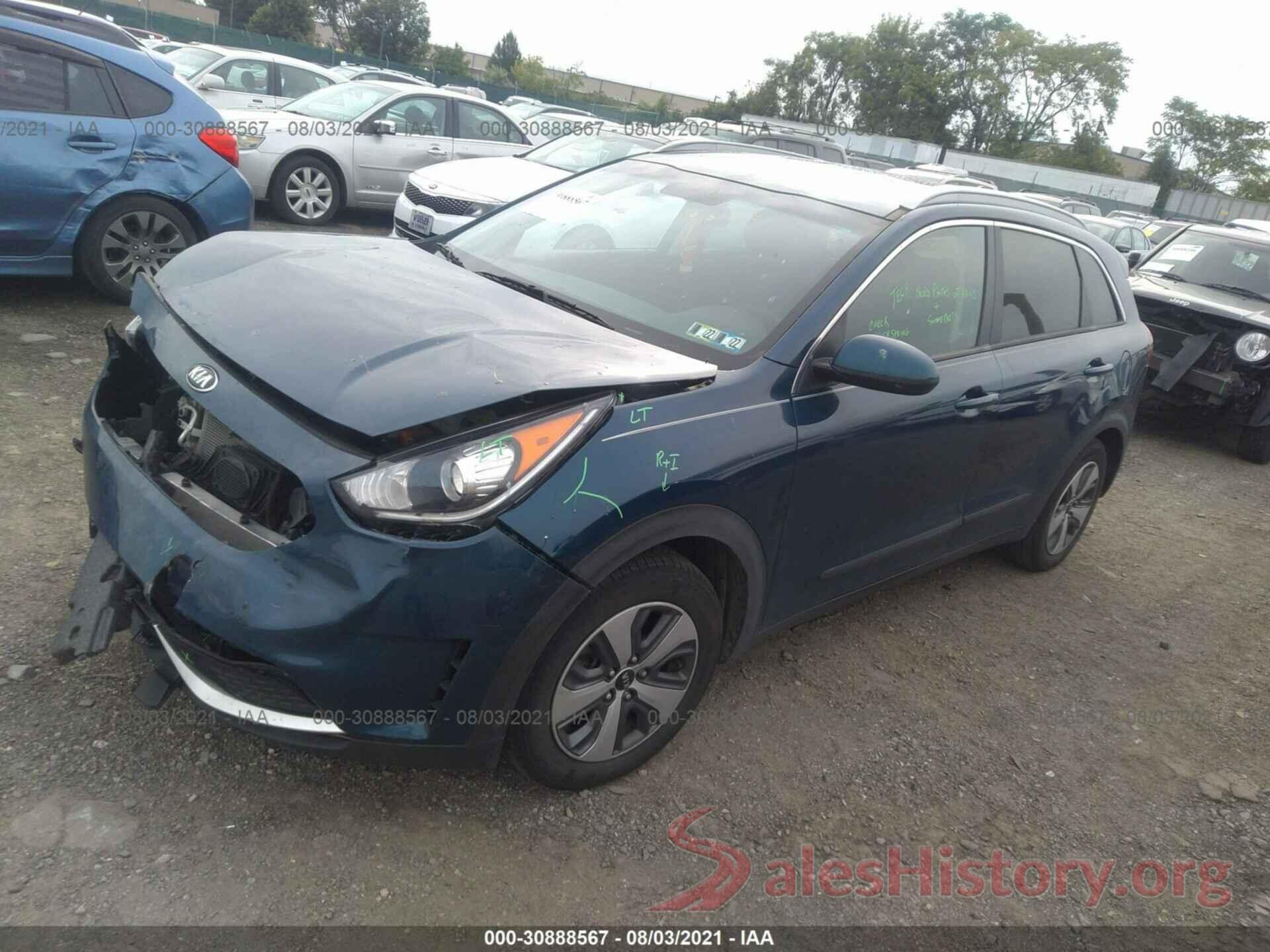 KNDCB3LC3K5316769 2019 KIA NIRO