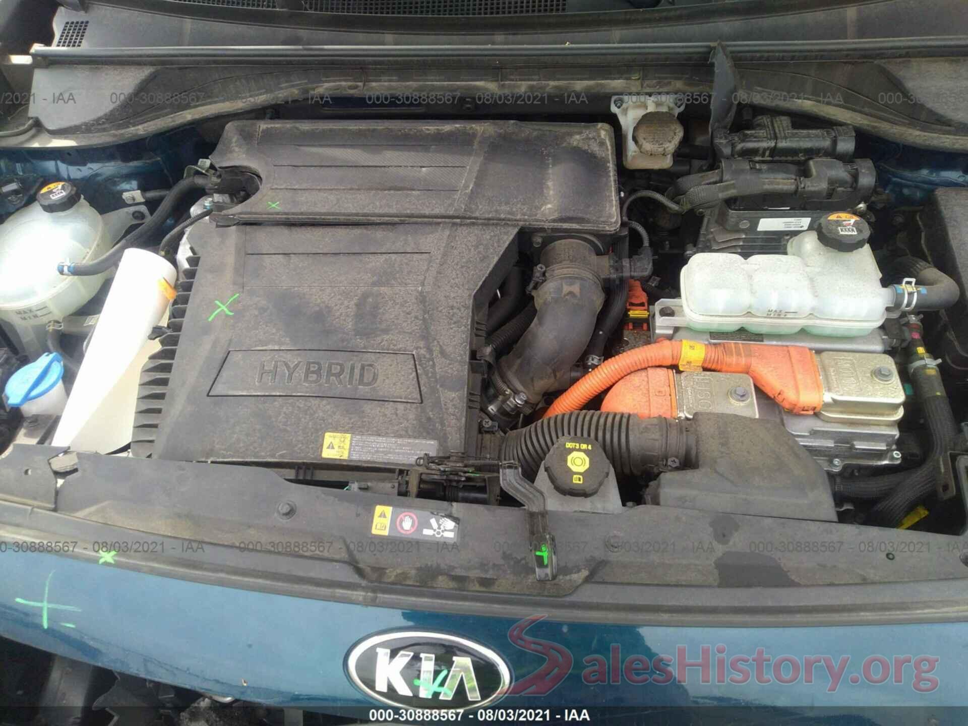 KNDCB3LC3K5316769 2019 KIA NIRO