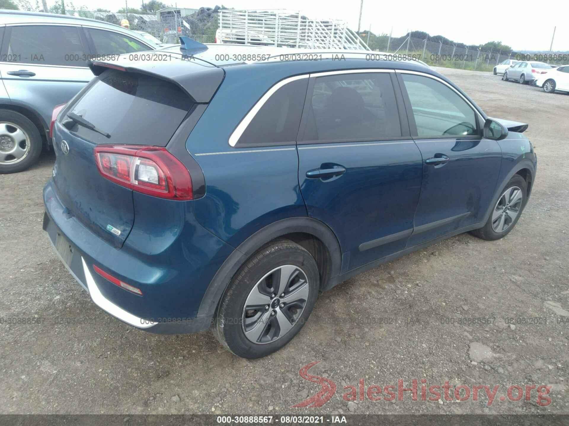 KNDCB3LC3K5316769 2019 KIA NIRO