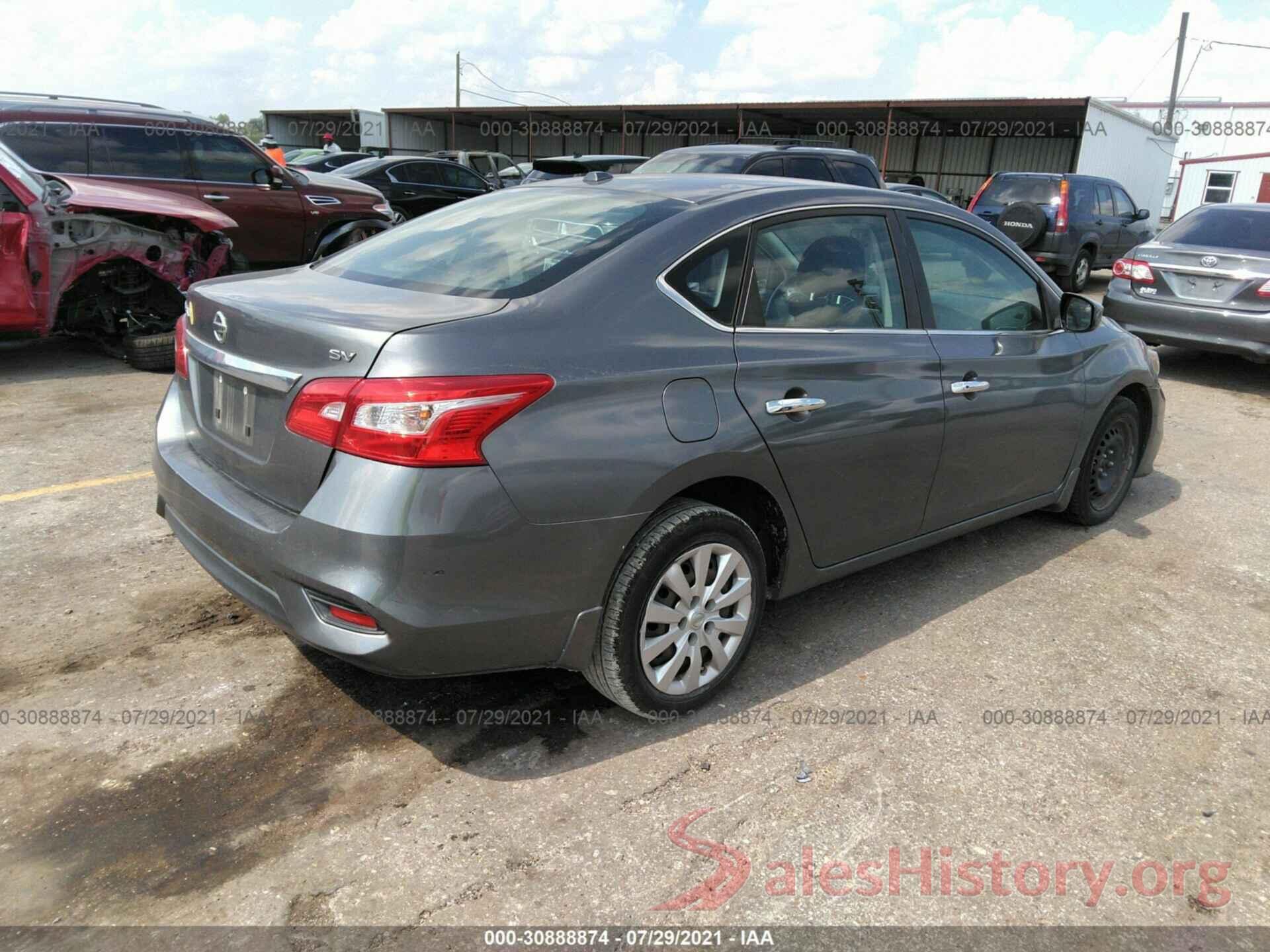 3N1AB7AP6GL644038 2016 NISSAN SENTRA