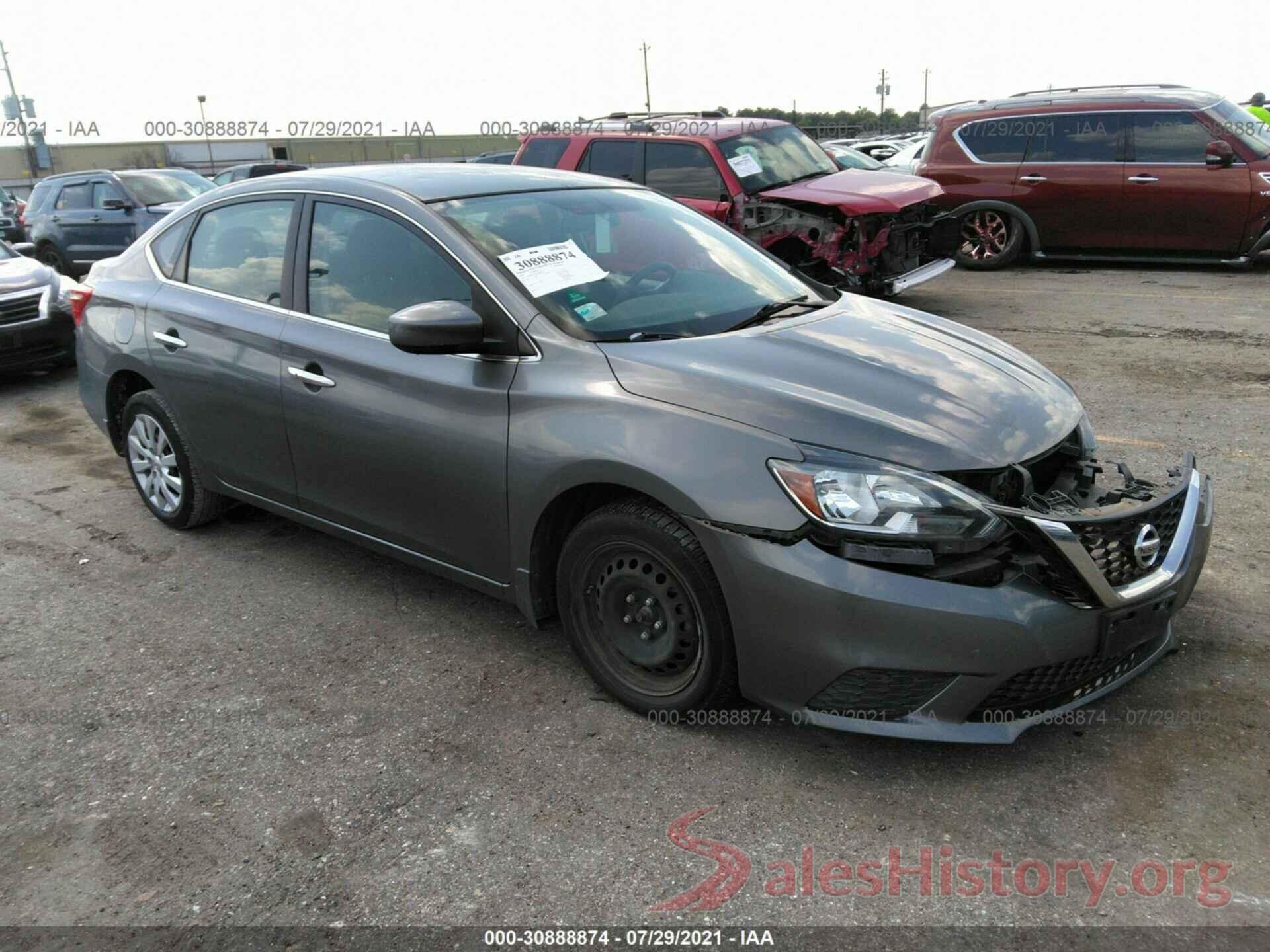 3N1AB7AP6GL644038 2016 NISSAN SENTRA