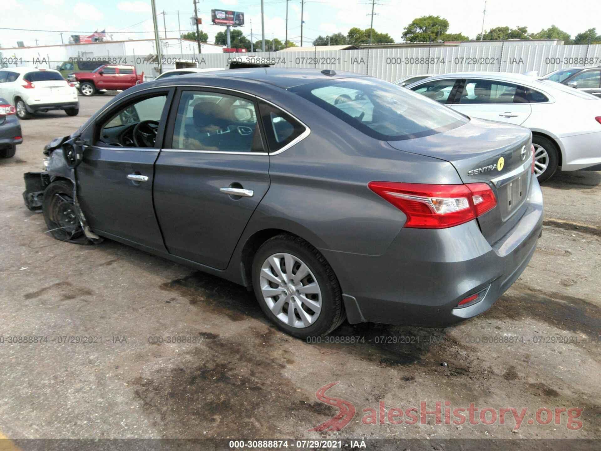 3N1AB7AP6GL644038 2016 NISSAN SENTRA