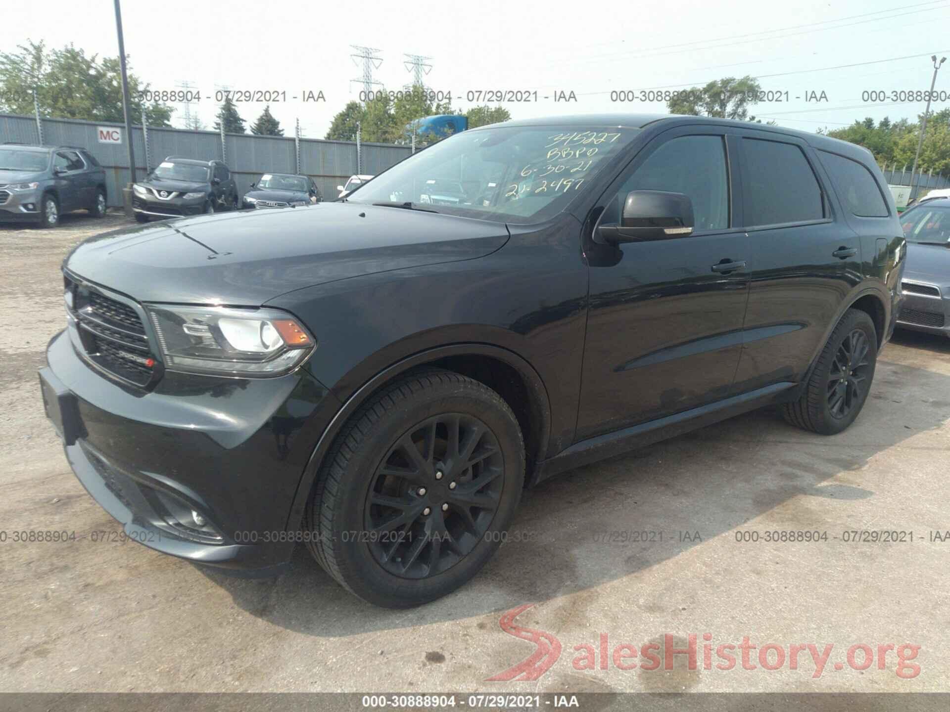 1C4RDHDG5GC345227 2016 DODGE DURANGO