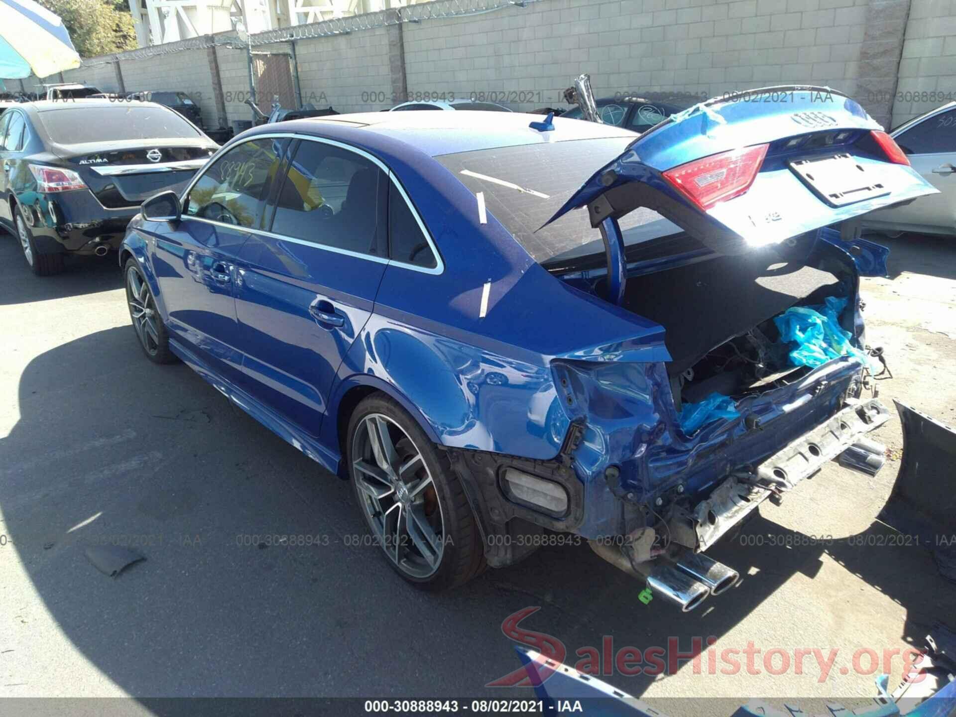 WAUB1GFF6G1102754 2016 AUDI S3