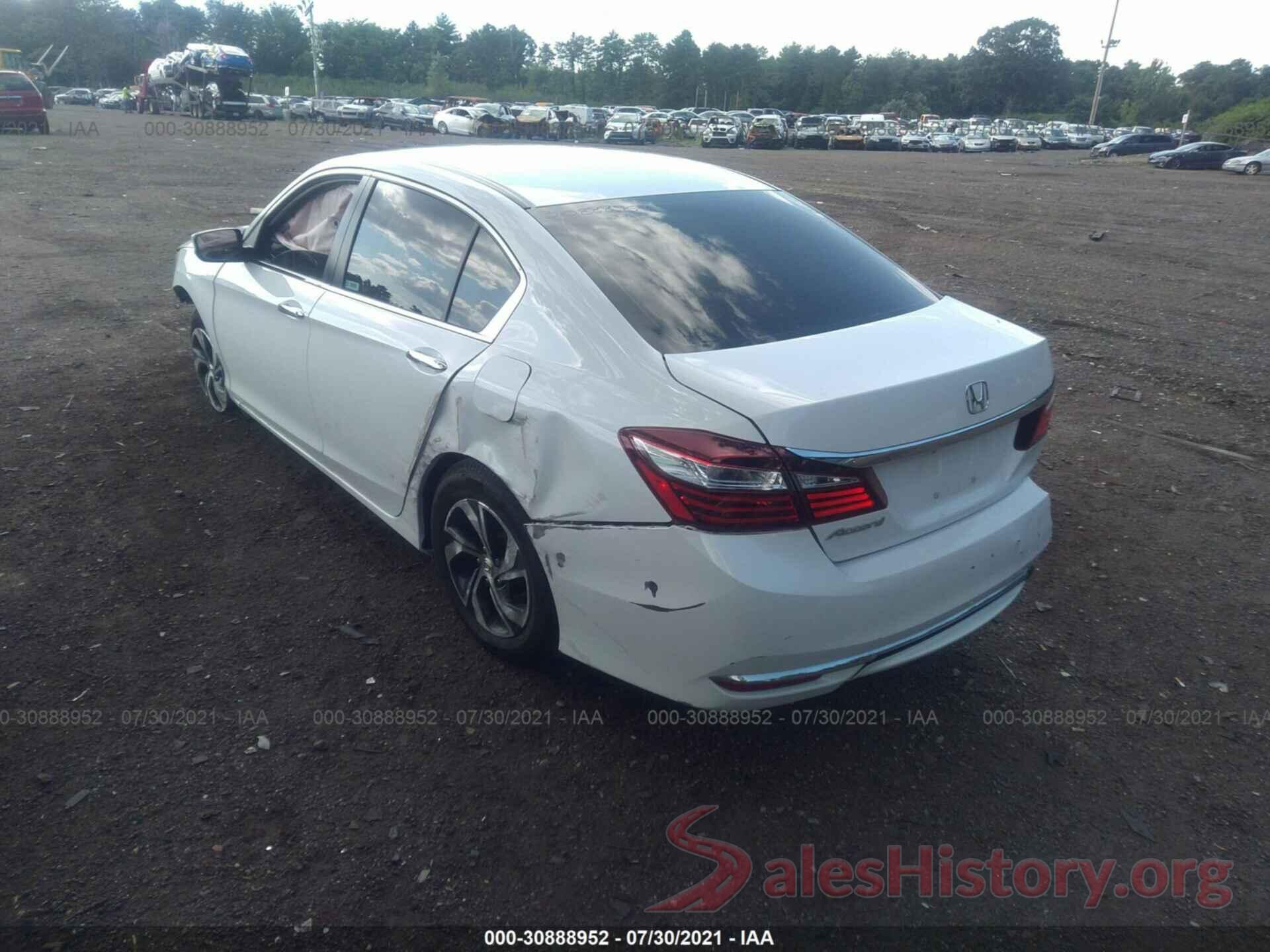 1HGCR2F32GA135003 2016 HONDA ACCORD SEDAN