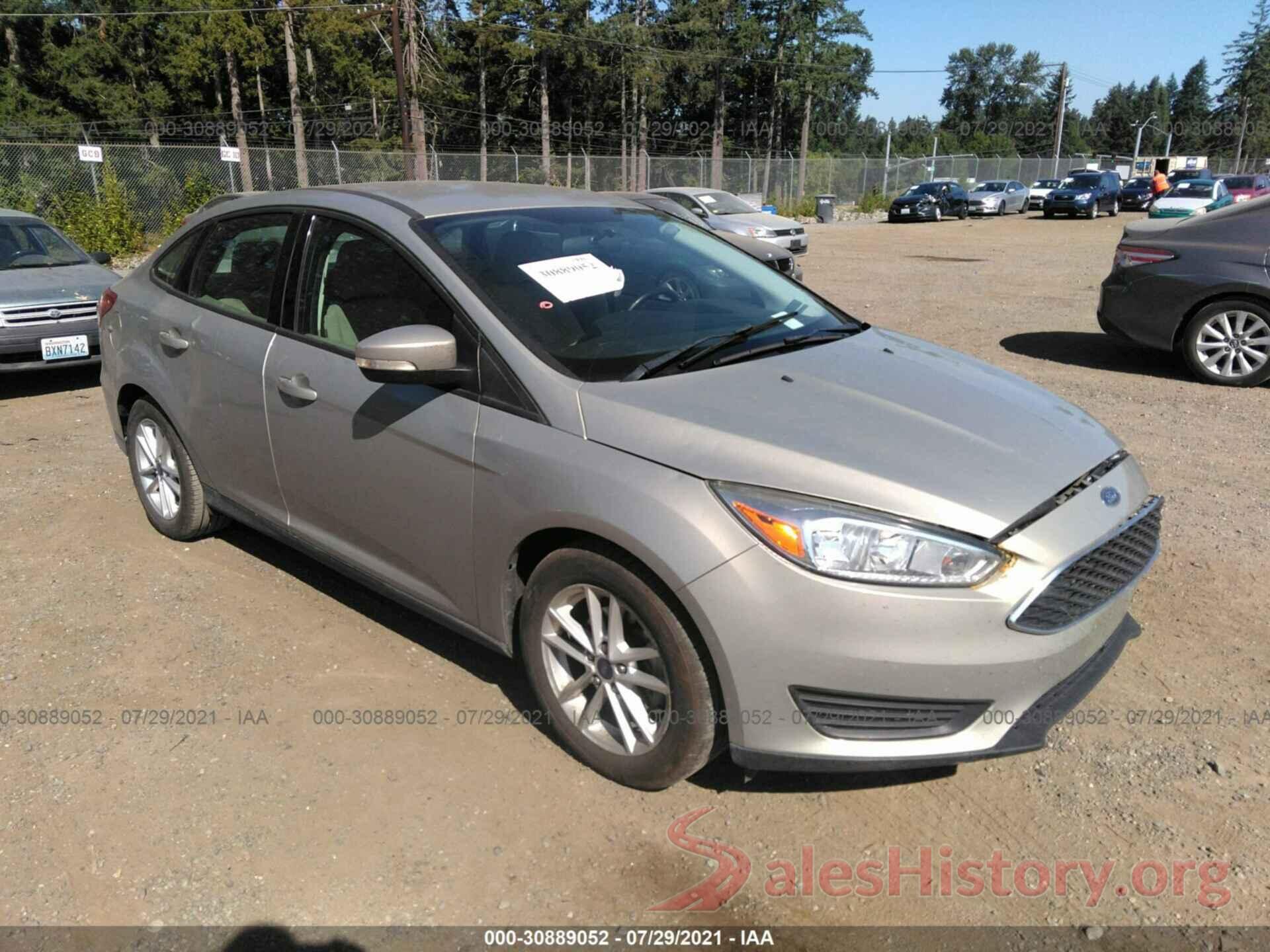 1FADP3F27GL365443 2016 FORD FOCUS