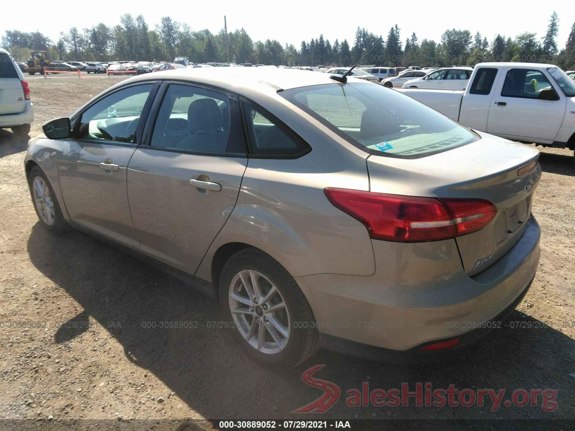 1FADP3F27GL365443 2016 FORD FOCUS