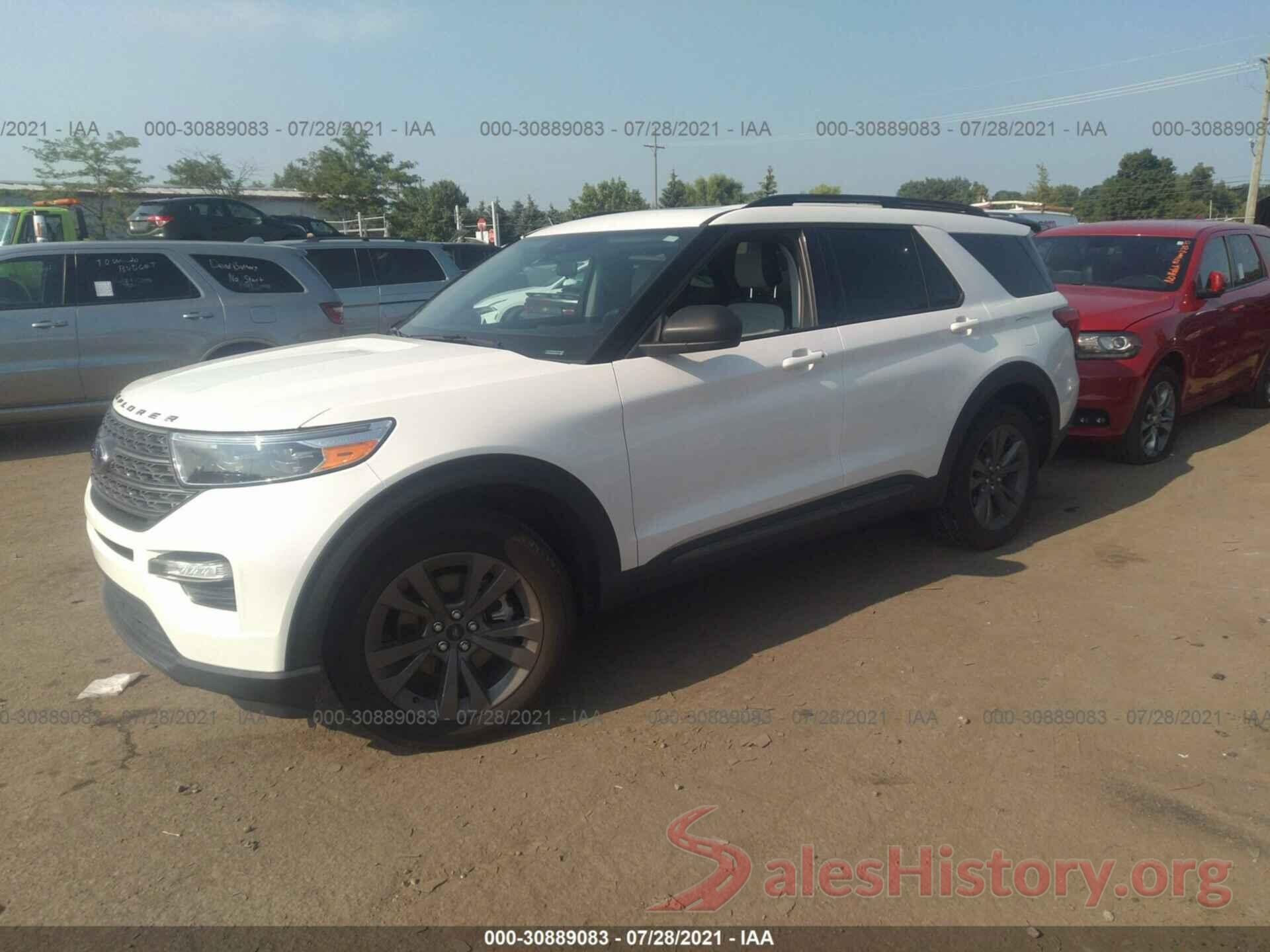 1FMSK8DH8MGA29286 2021 FORD EXPLORER