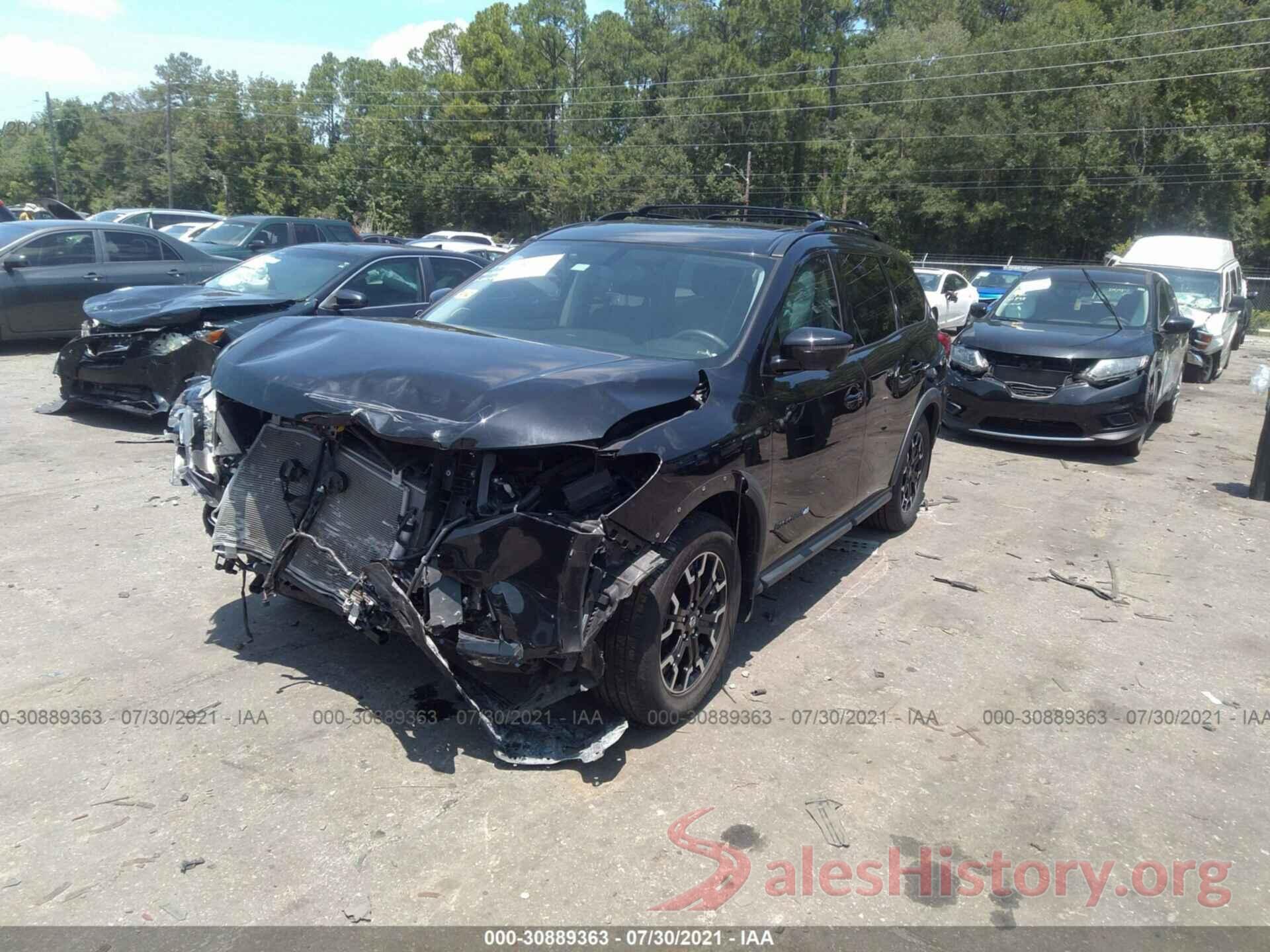 5N1DR2MN7KC624383 2019 NISSAN PATHFINDER